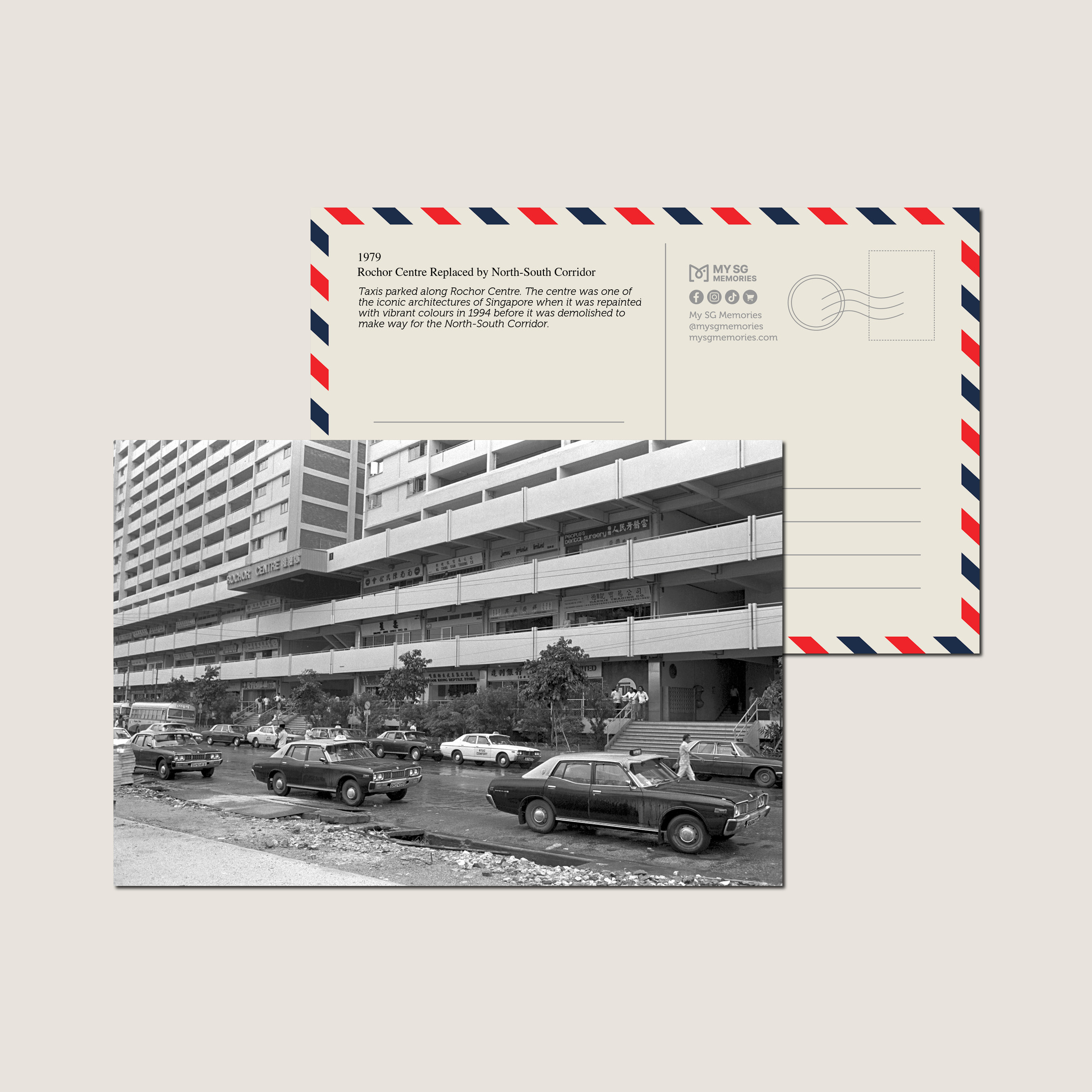 Rochor Centre Replaced by North-South Corridor 1979-My Sg Memories