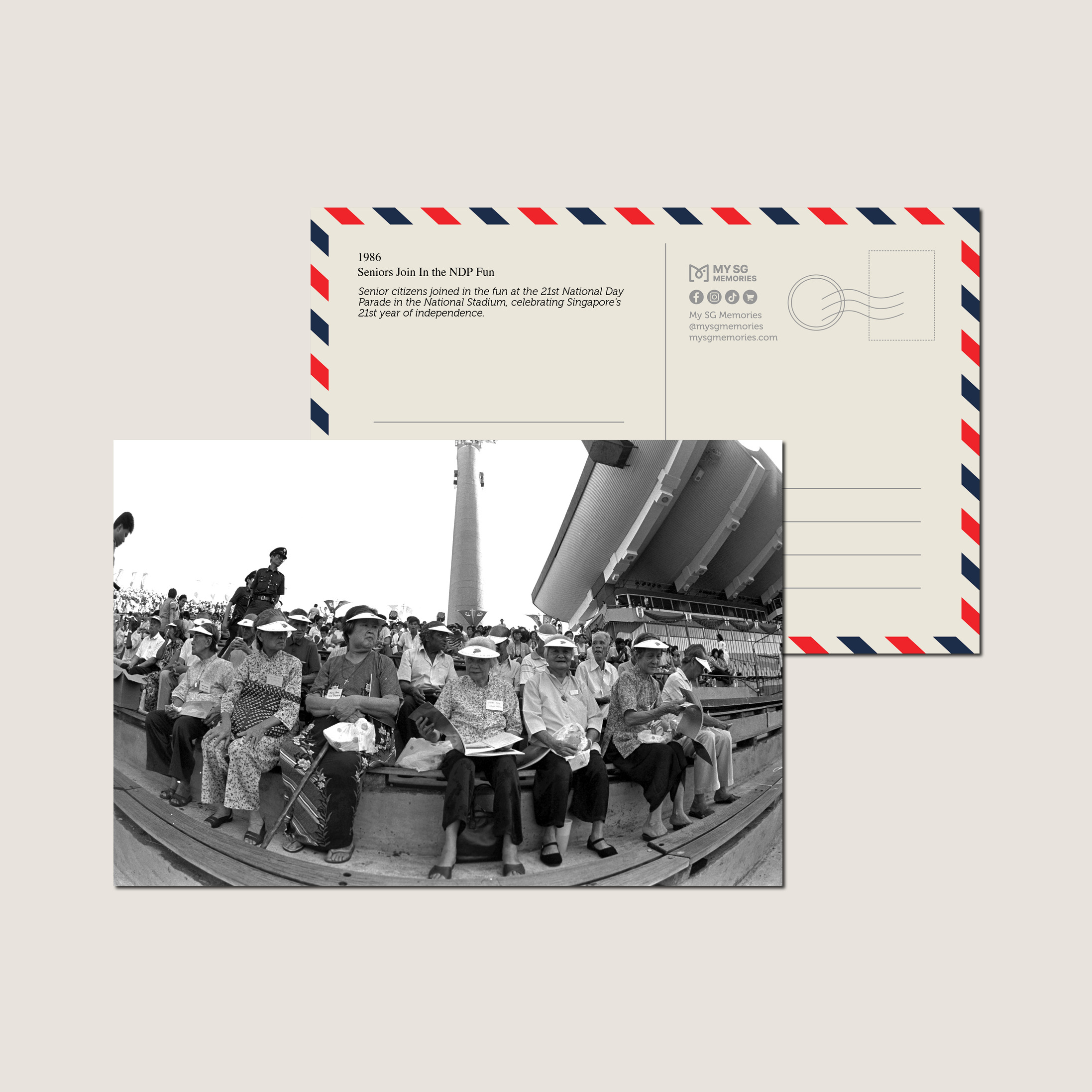 Seniors Join In the NDP Fun 1986-My Sg Memories