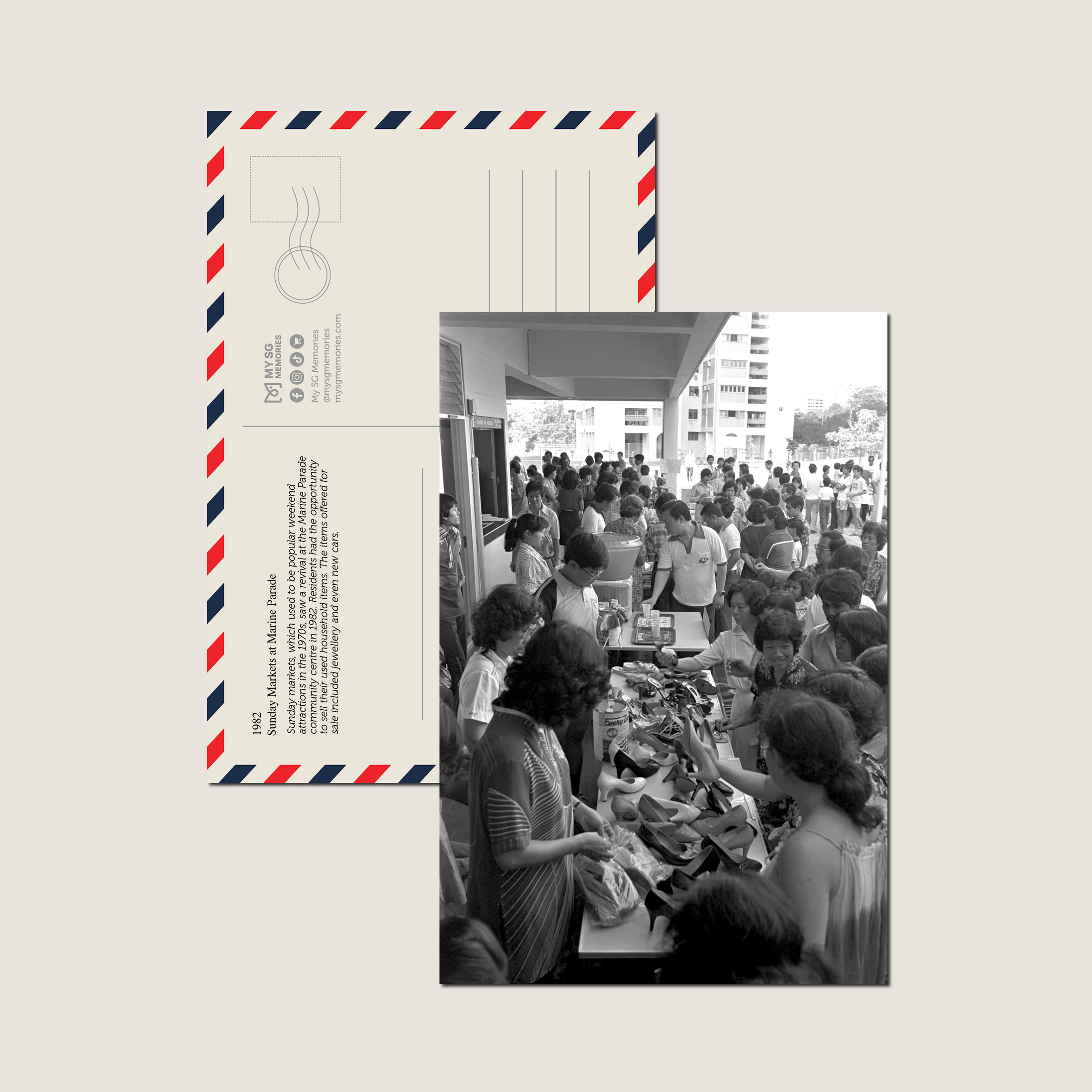 Sunday Markets at Marine Parade 1982-My Sg Memories
