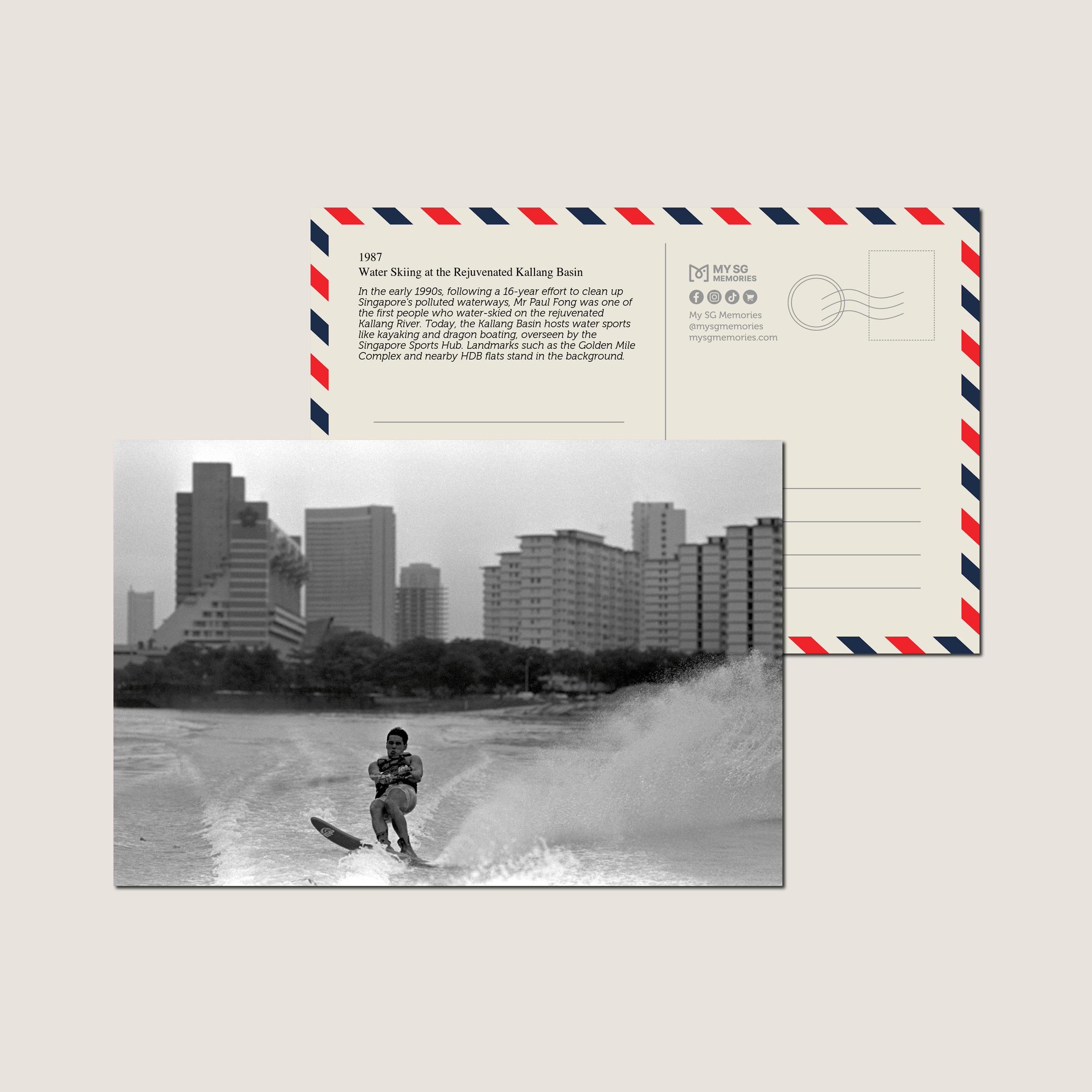 Water Skiing at the Rejuvenated Kallang Basin 1987-My Sg Memories