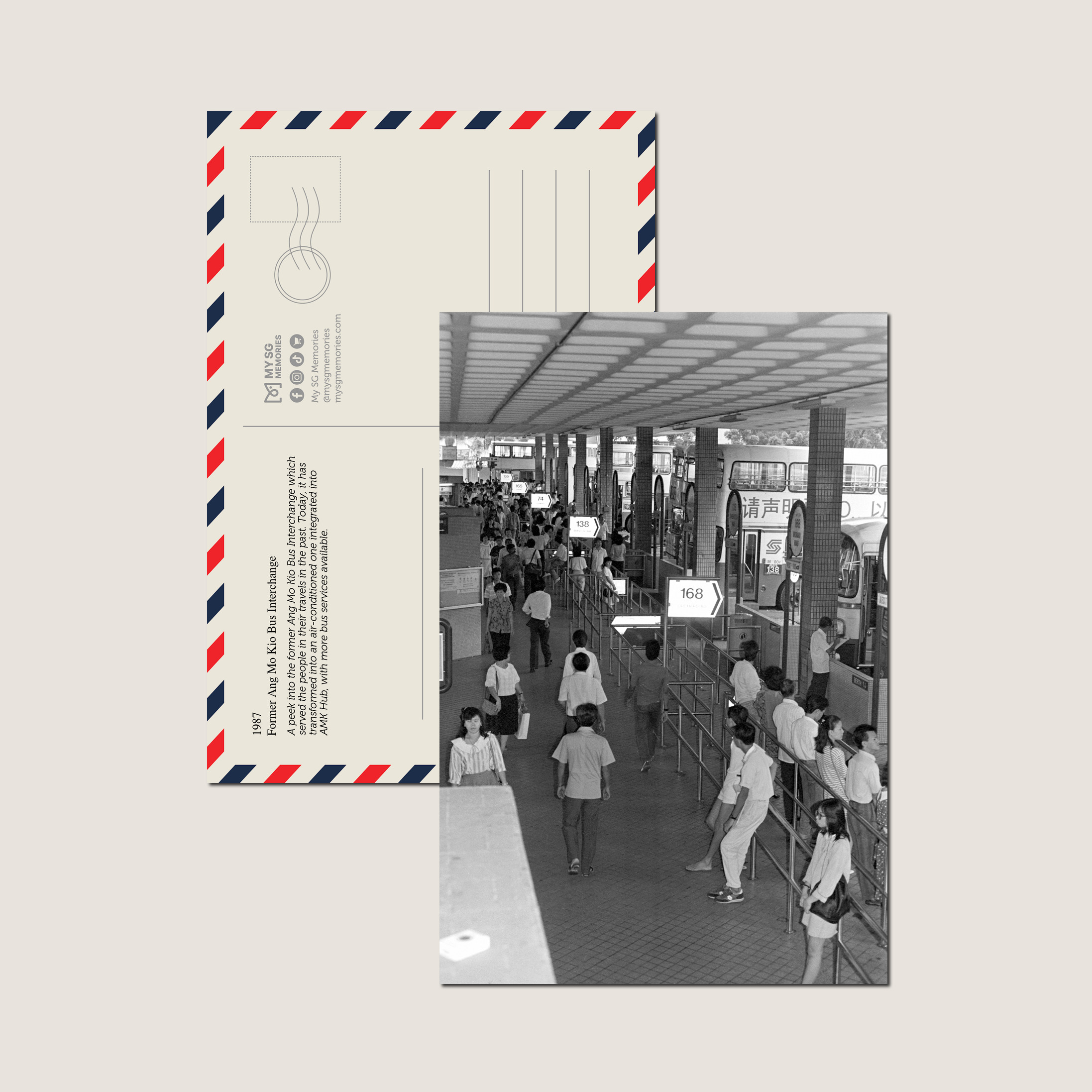 Former Ang Mo Kio Bus Interchange 1987-My Sg Memories