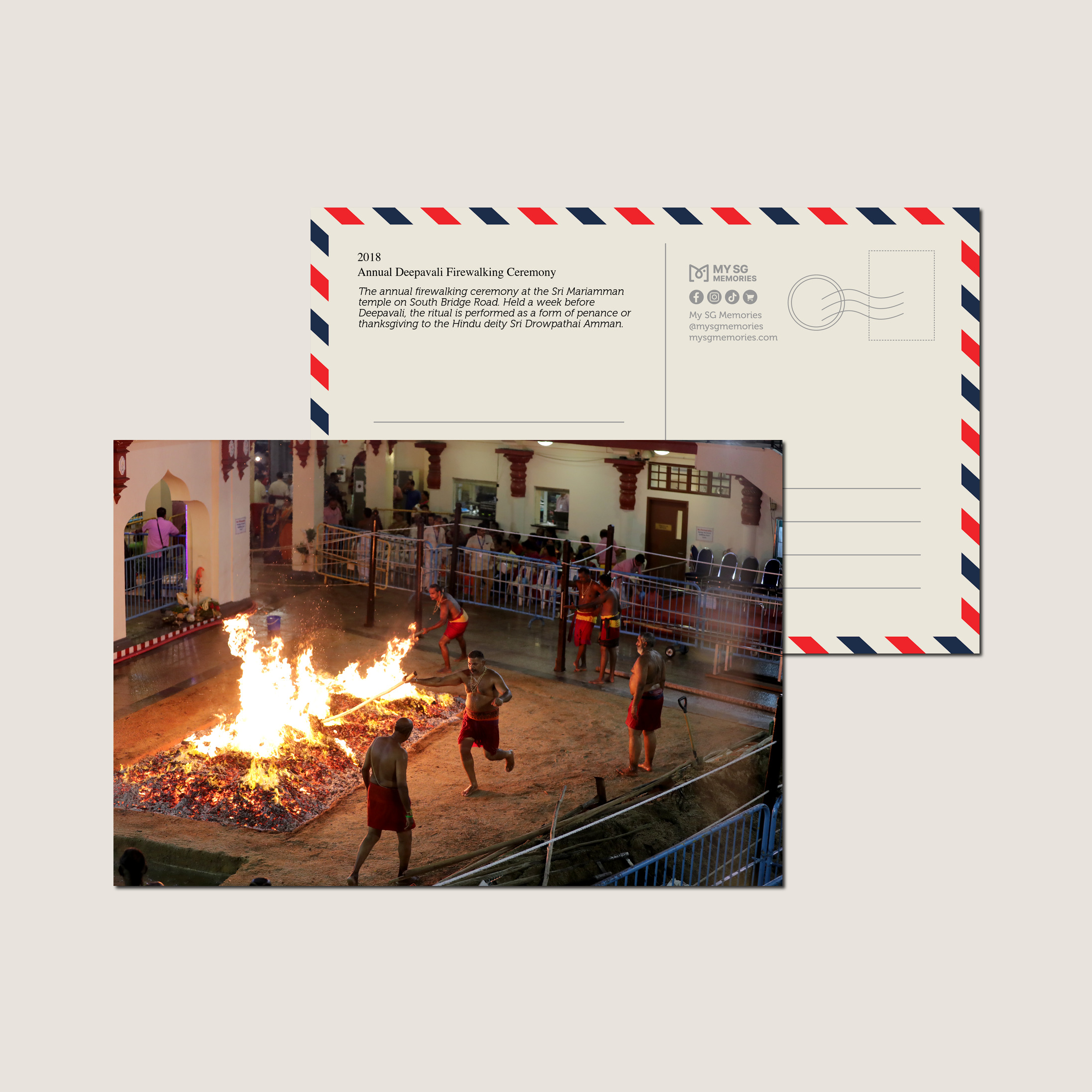 Annual Deepavali Firewalking Ceremony 2018-My Sg Memories