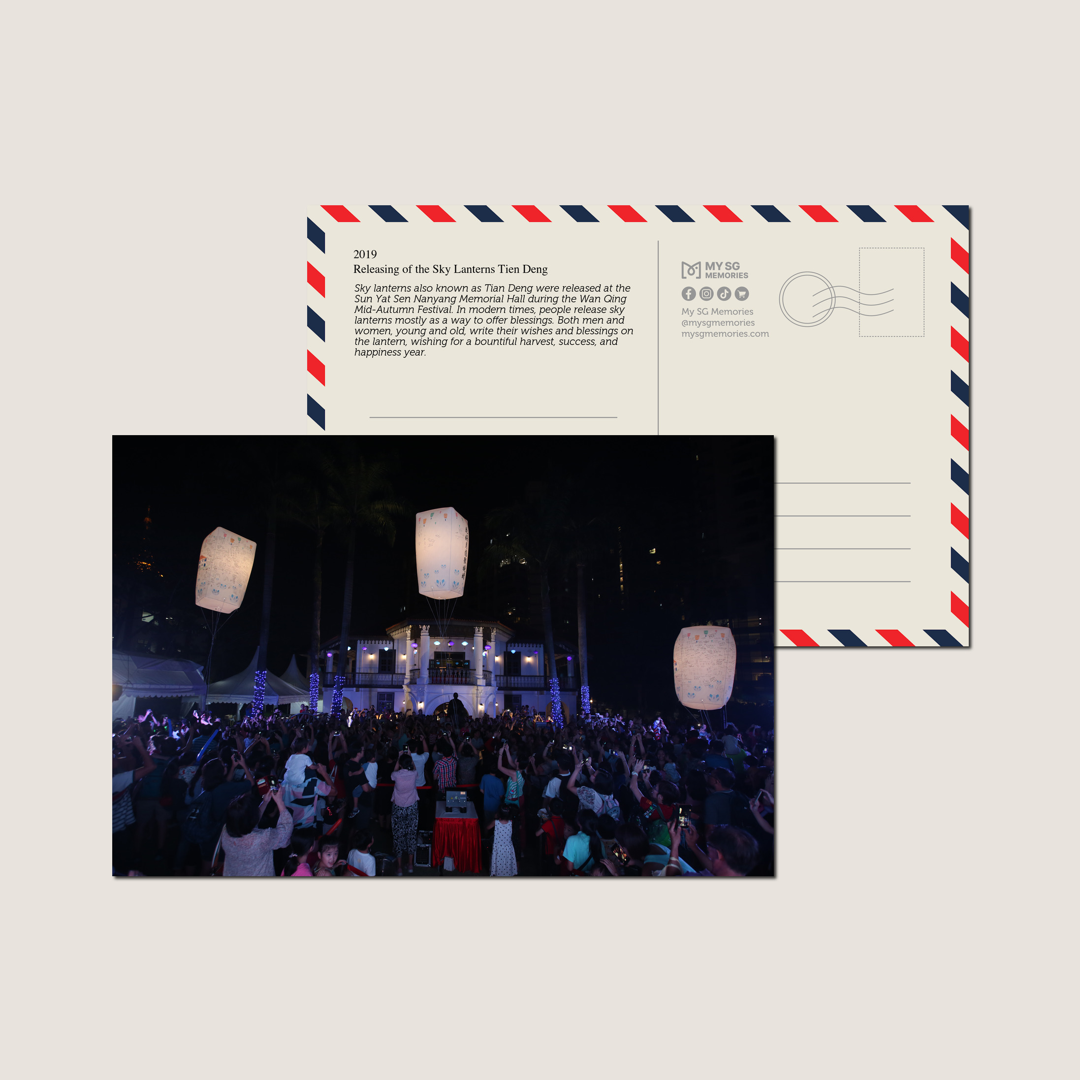 Releasing of the Sky Lanterns Tien Deng 2019-My Sg Memories
