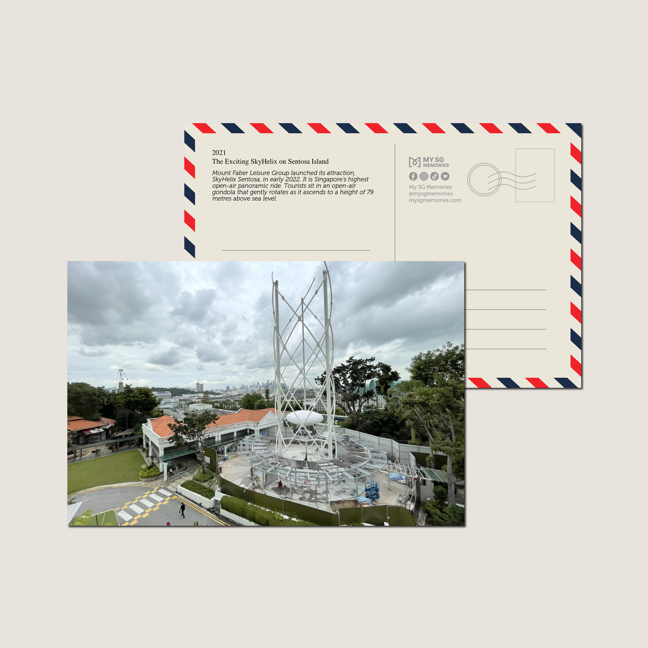 The Exciting SkyHelix on Sentosa Island 2021-My Sg Memories