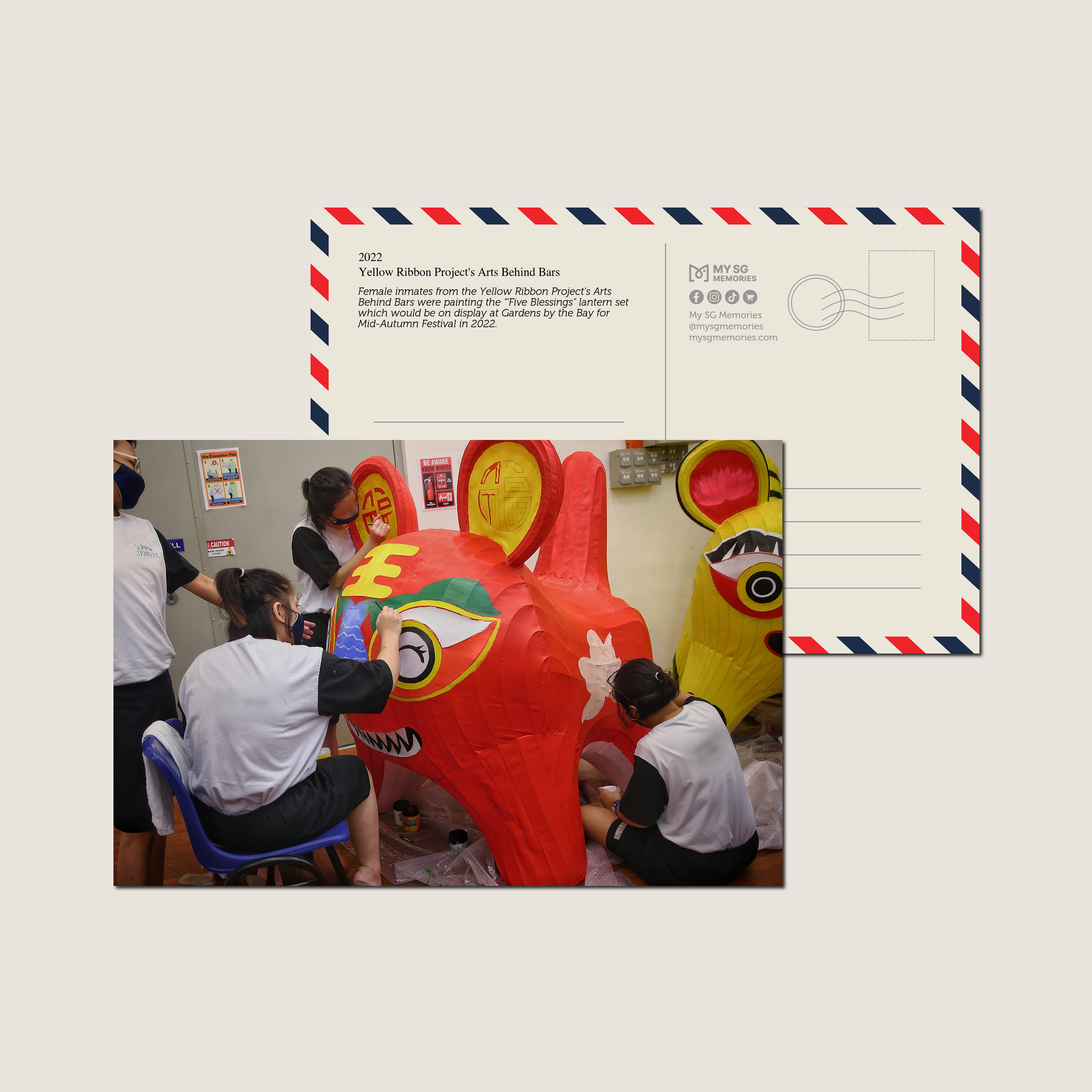 Yellow Ribbon Project's Arts Behind Bars 2022-My Sg Memories