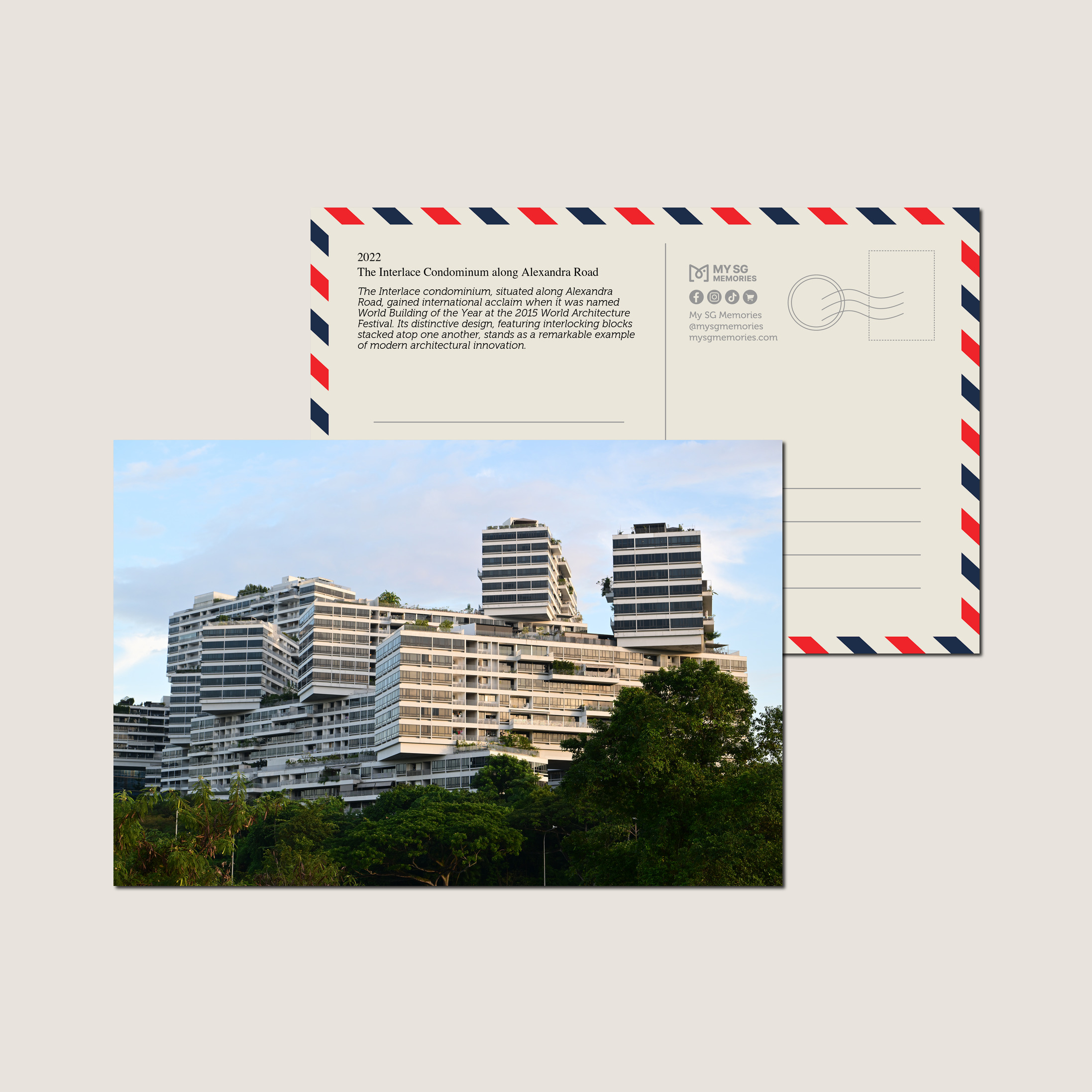 The Interlace Condominum along Alexandra Road 2022-My Sg Memories
