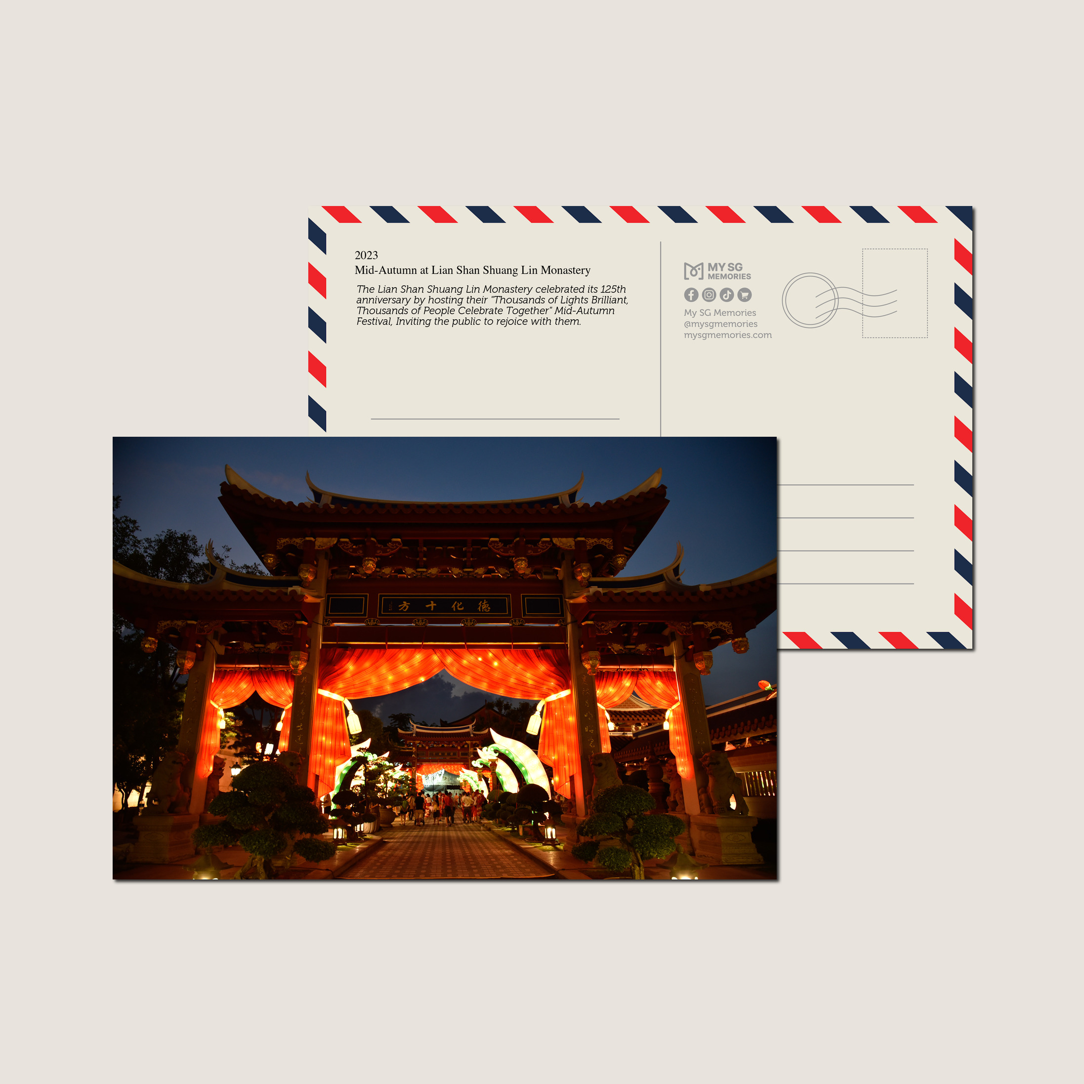 Mid-Autumn at Lian Shan Shuang Lin Monastery 2023-My Sg Memories