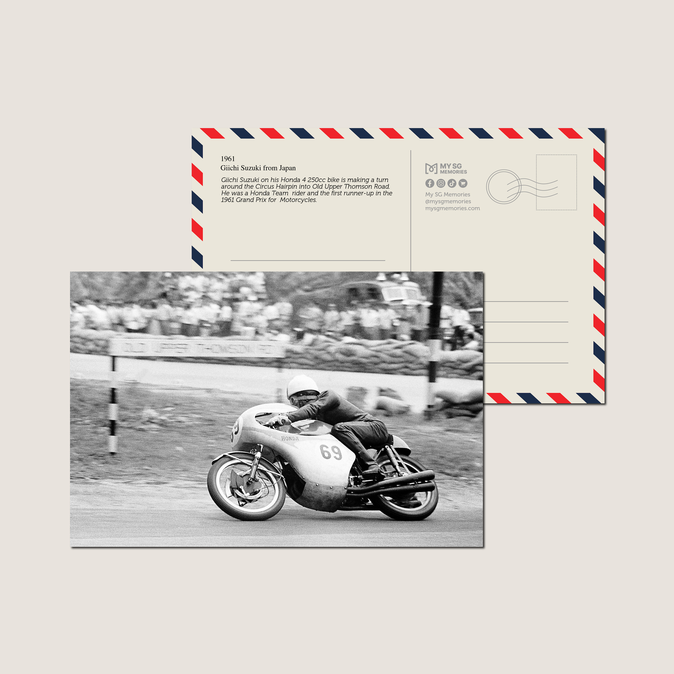 Giichi Suzuki from Japan 1961-My Sg Memories