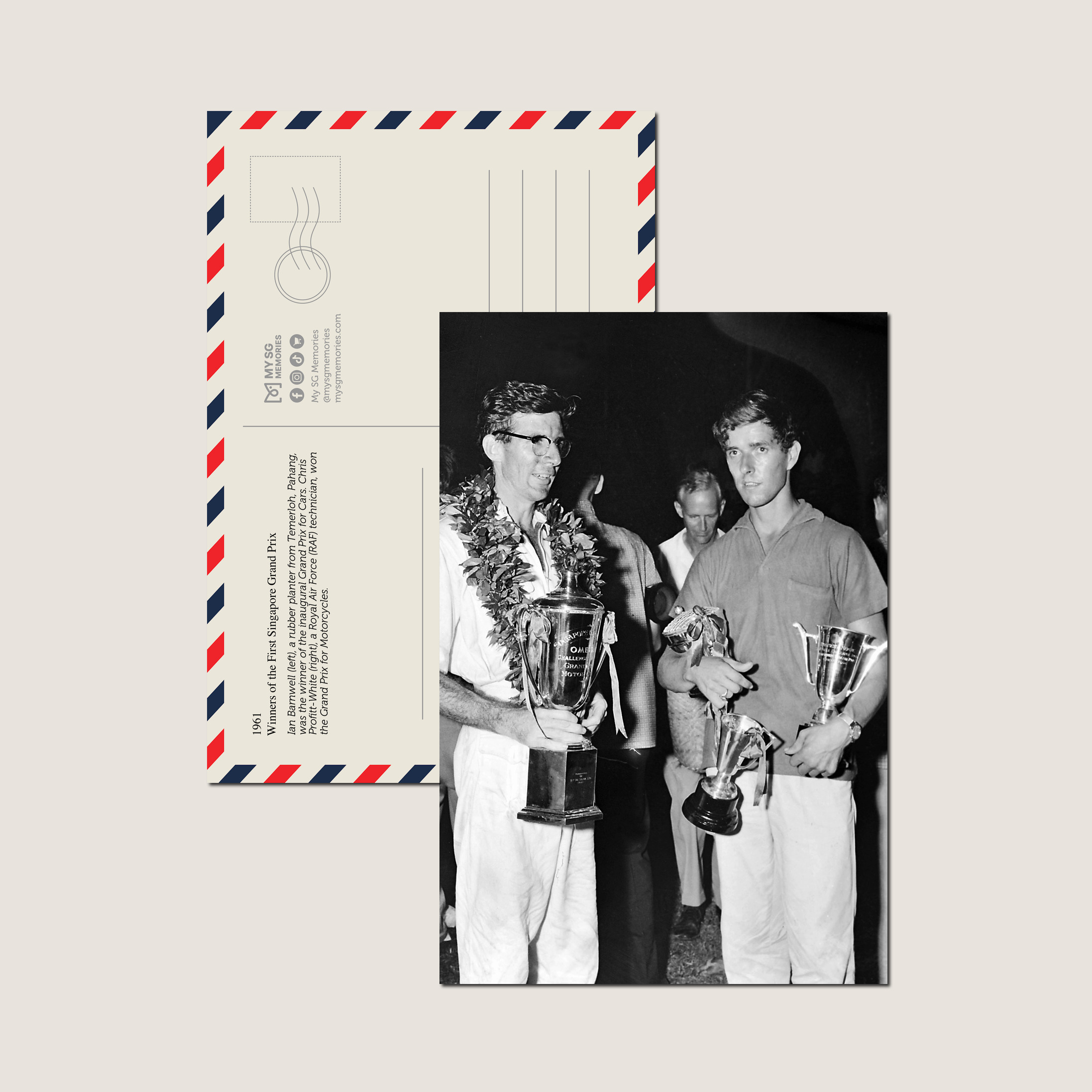 Winners of the First Singapore Grand Prix 1961-My Sg Memories