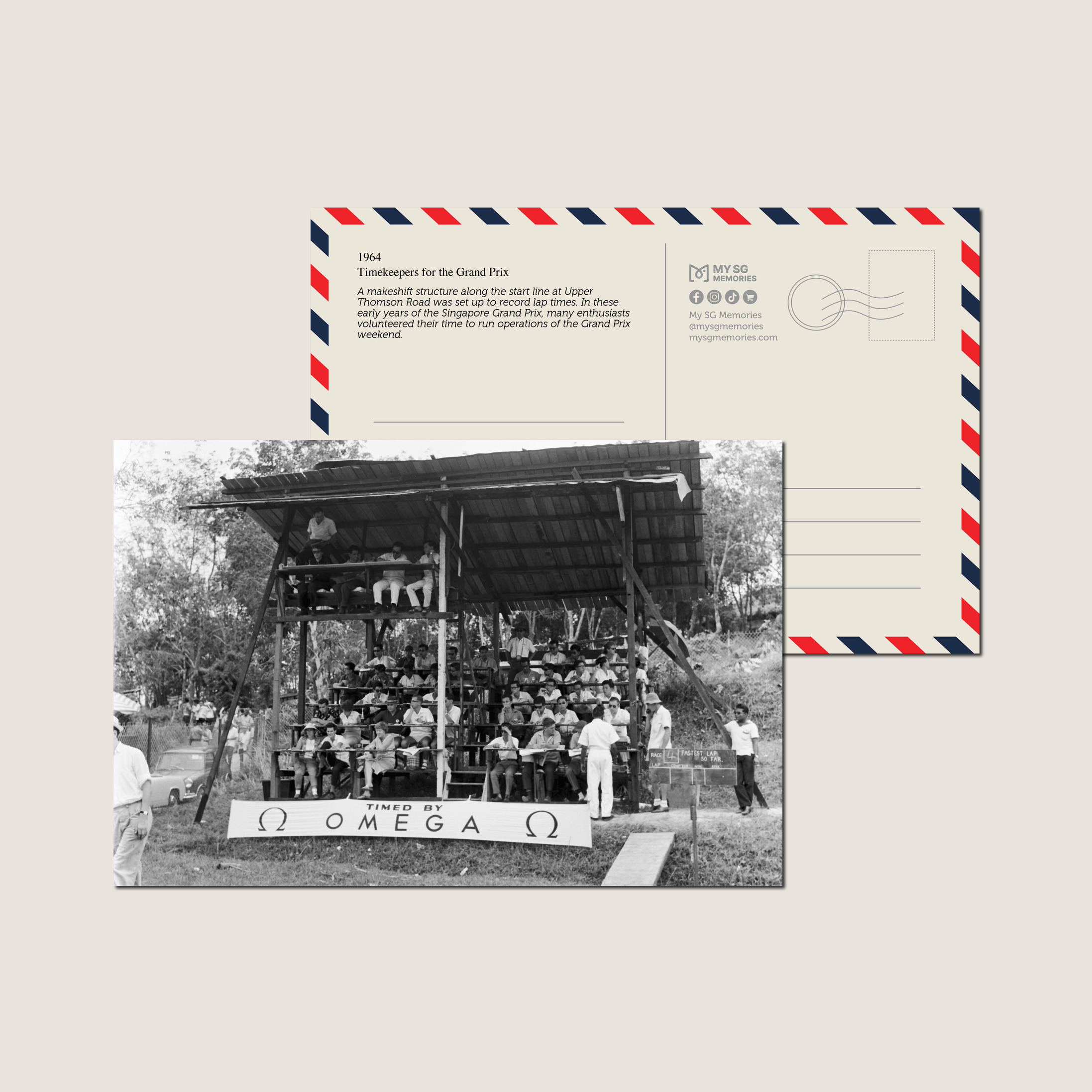 Timekeepers for the Grand Prix 1964-My Sg Memories