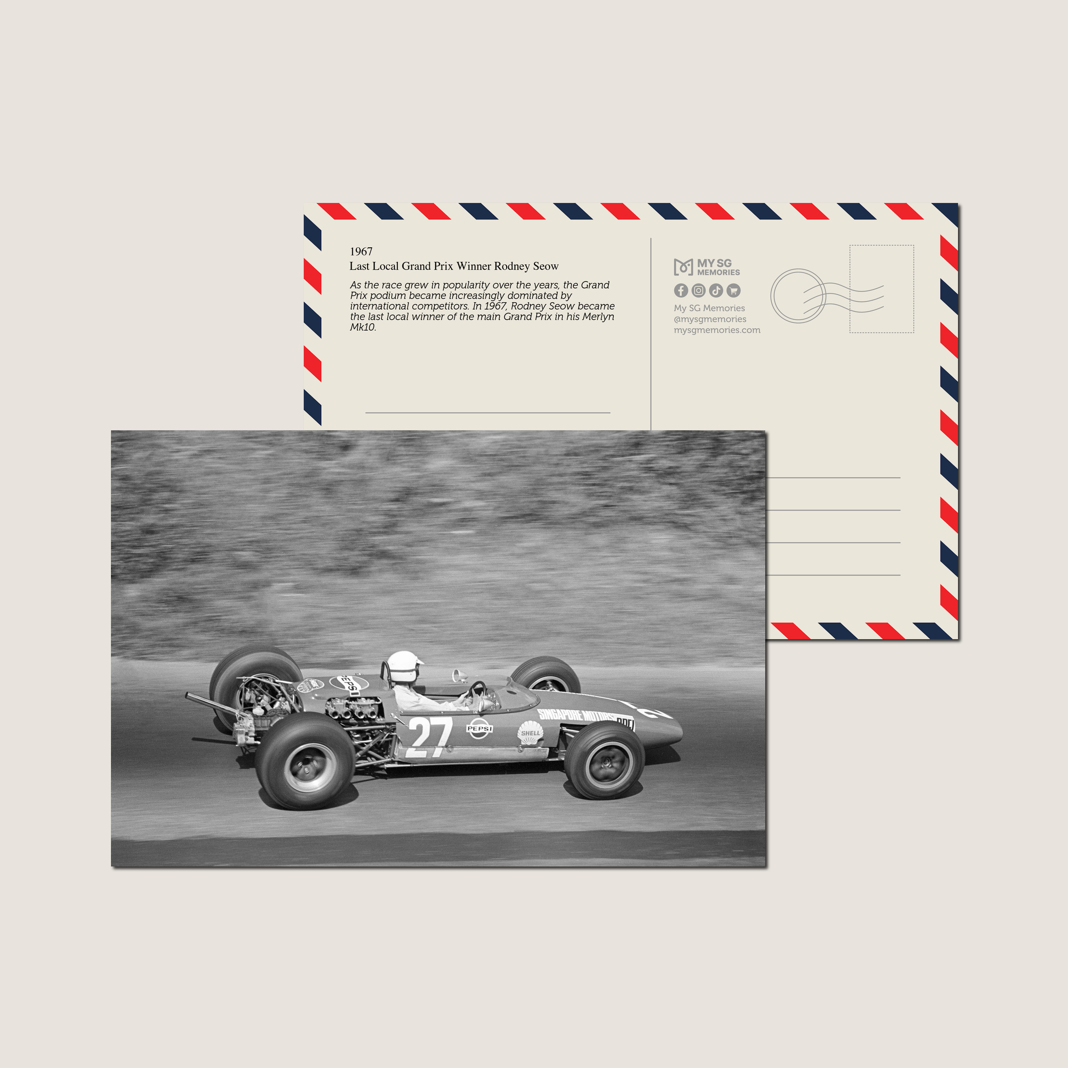 Last Local Grand Prix Winner Rodney Seow 1967-My Sg Memories