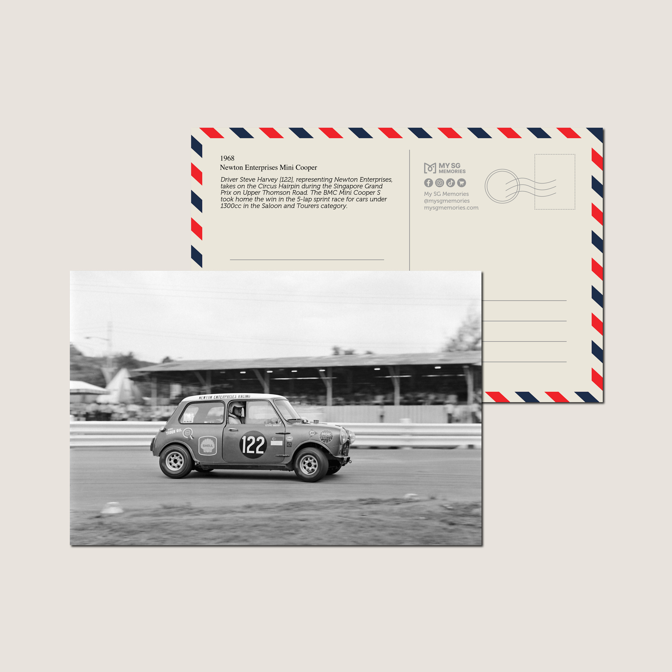 Newton Enterprises Mini Cooper 1968-My Sg Memories
