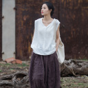 素白（砂洗磨毛）