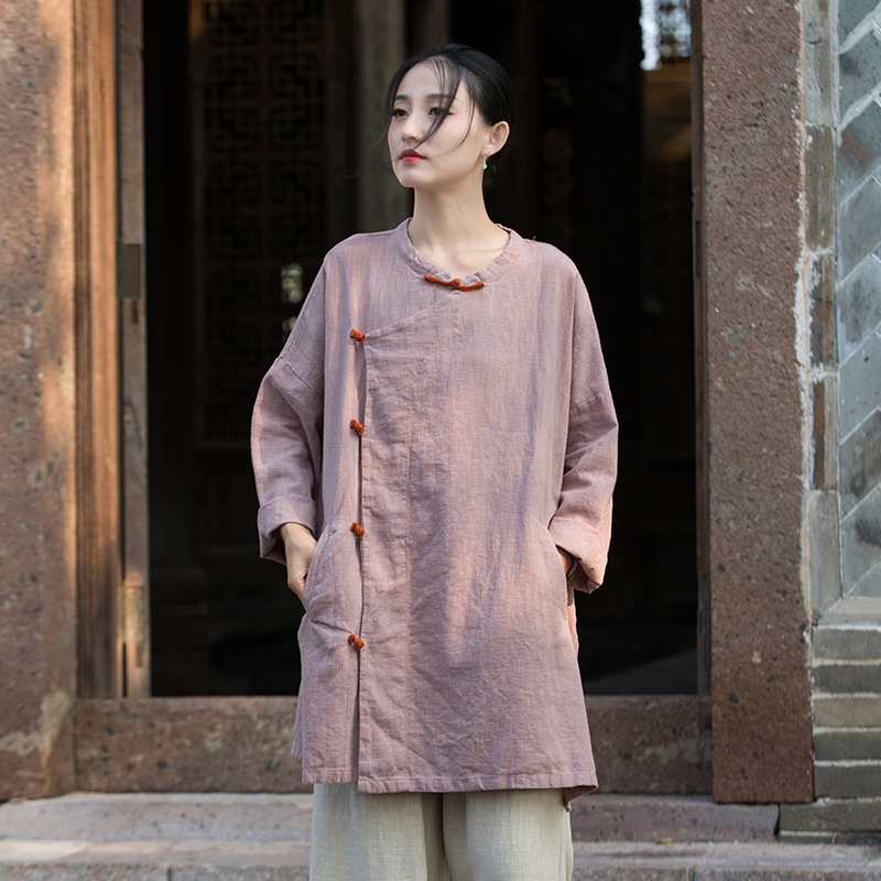 休閒百搭 · 「禪意大開衫」改良簡約外套