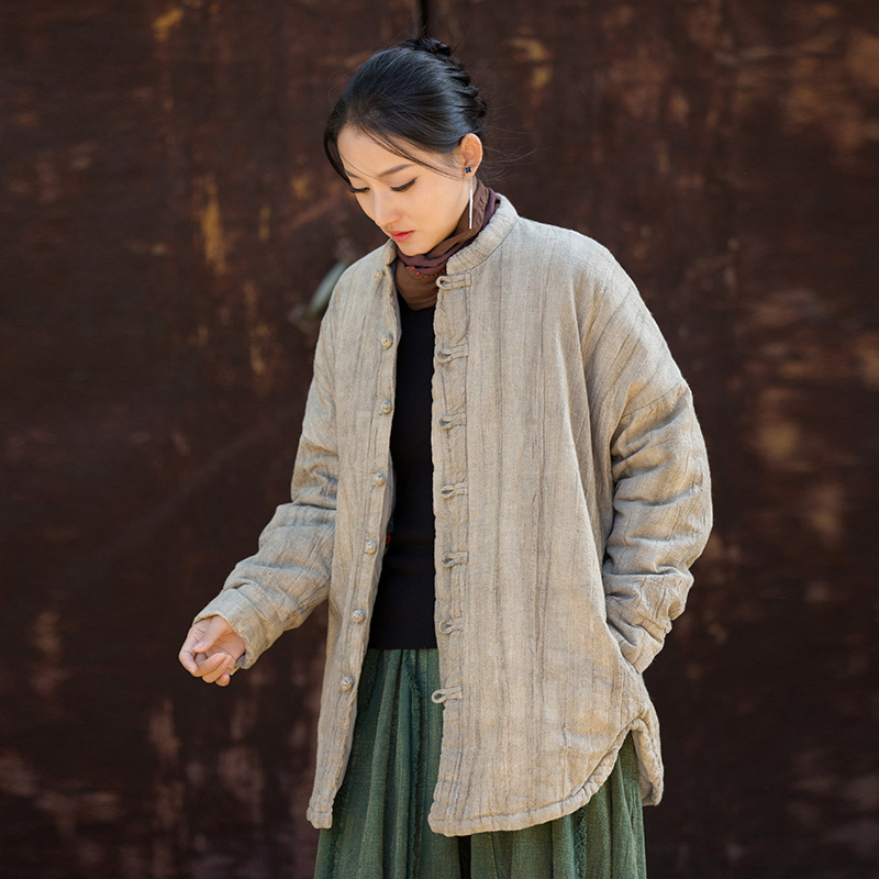 戶外百搭 · 「髒染棉服」改良禪意風保暖棉衣