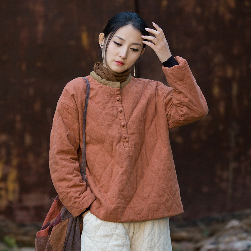 復古時尚 · 「套頭棉服」改良個性保暖棉衣