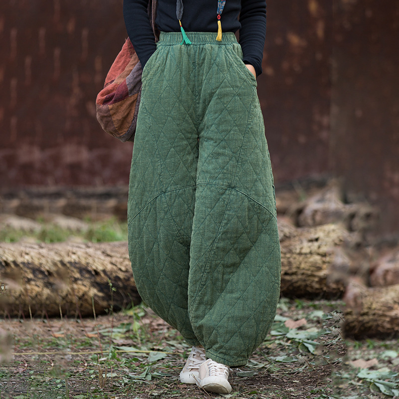 型格之選 · 「太極棉褲」加厚保暖禪意風燈籠褲