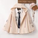 【卡其色外套+襯衣+領帶】