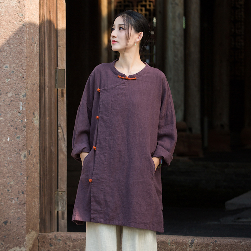 休閒百搭 · 「禪意大開衫」改良簡約外套