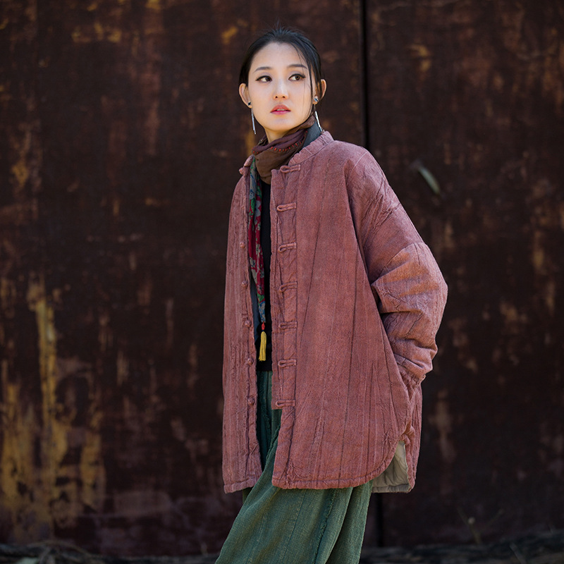 戶外百搭 · 「髒染棉服」改良禪意風保暖棉衣