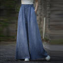 嫩藍（手工紮染）