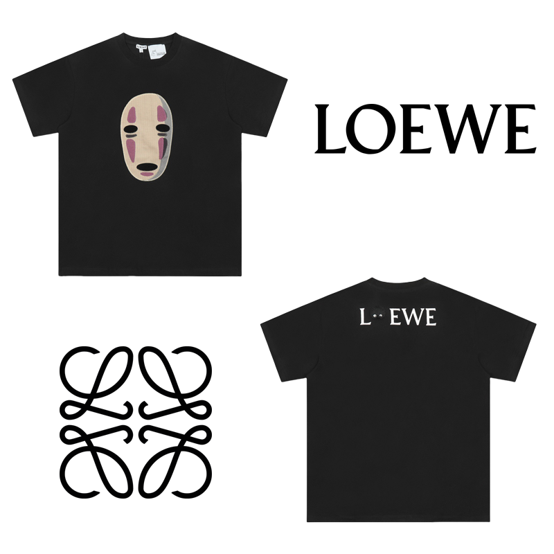 【ロエベ】ルーズフィット Tシャツ（コットン）