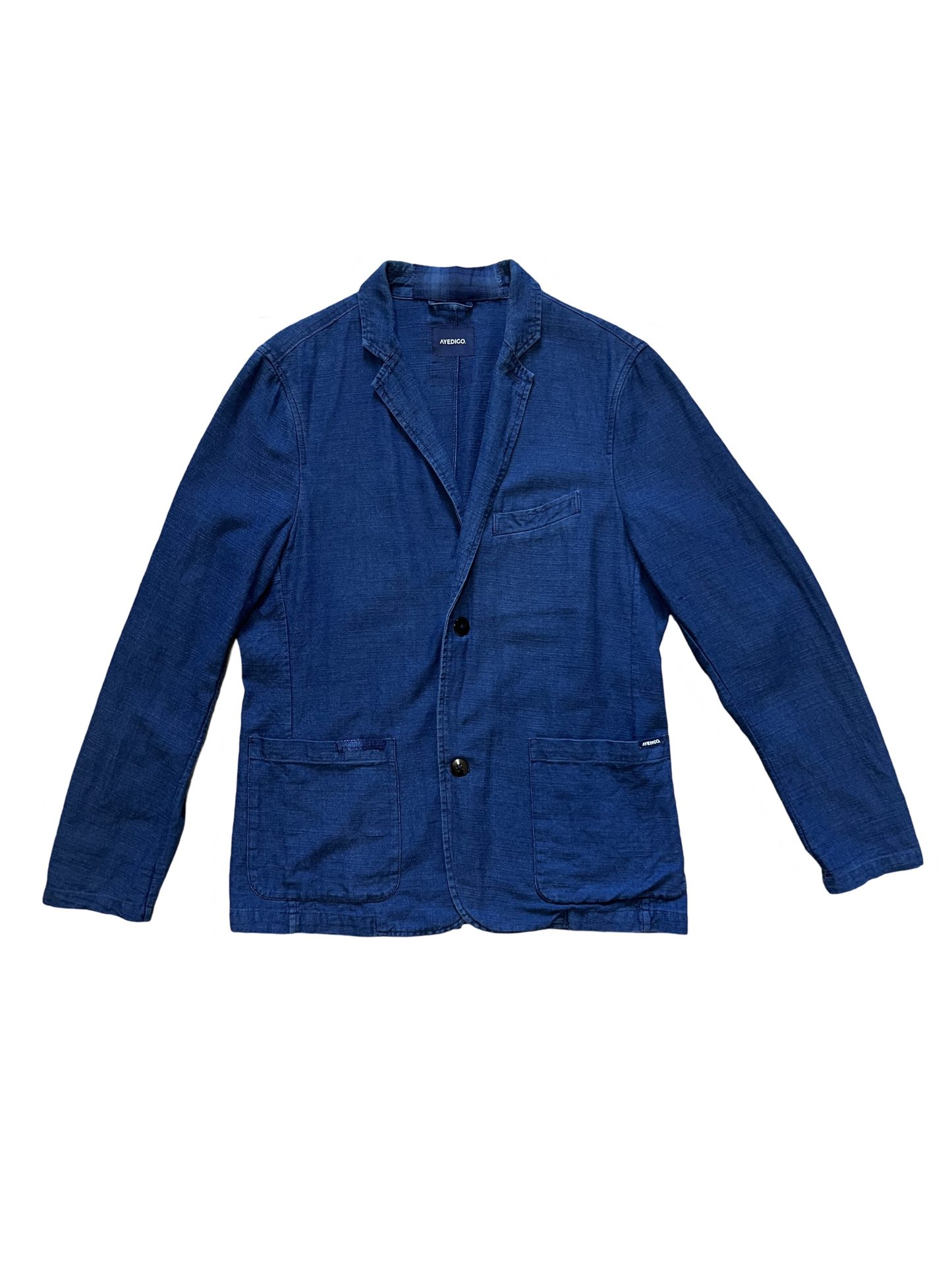 Corpcore Indigo Re:/ Made Blazer Jacket