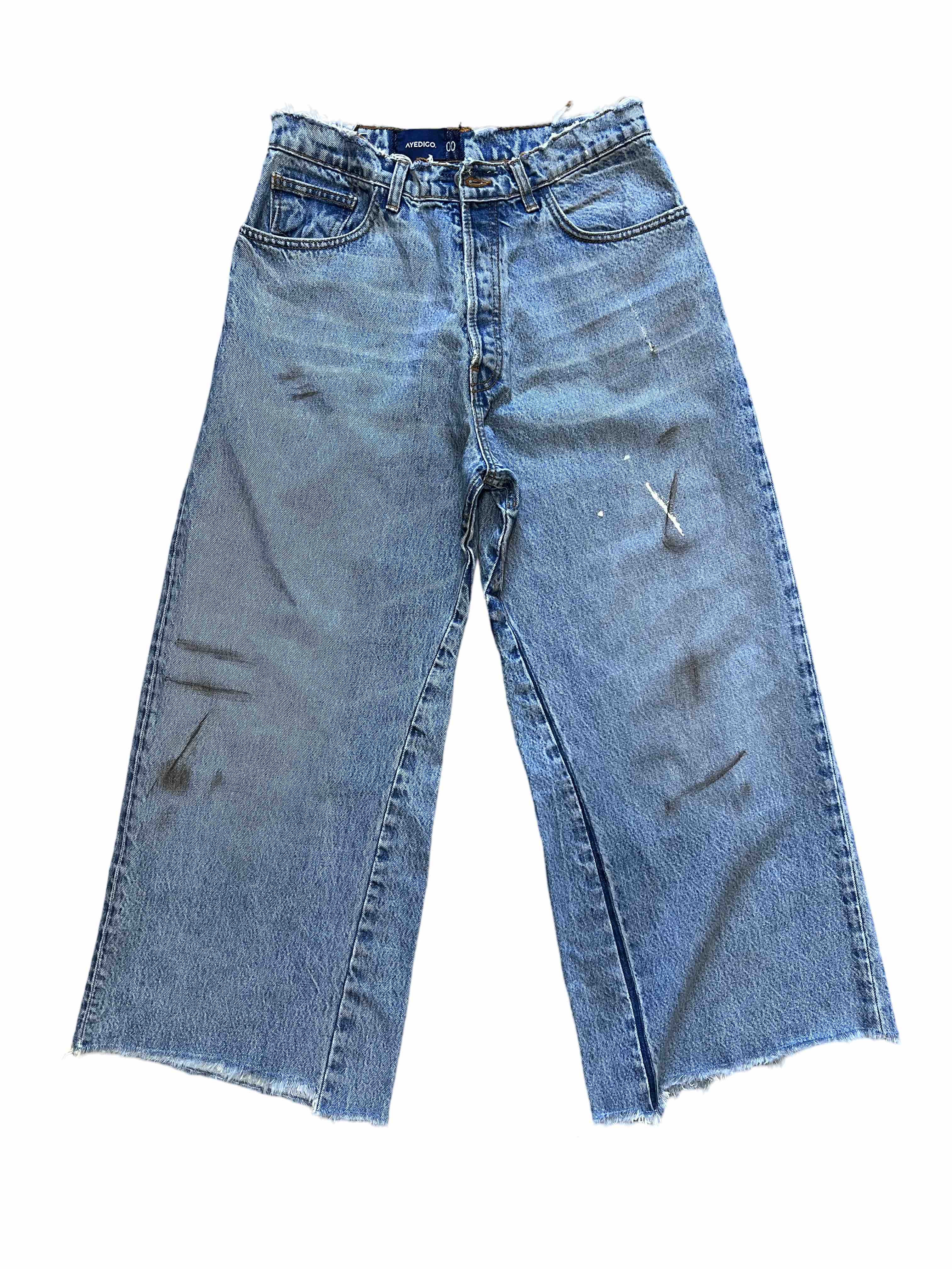 AY Women Westend Straight Wide Leg Fit 5 Leg Re:/ Made Jeans 