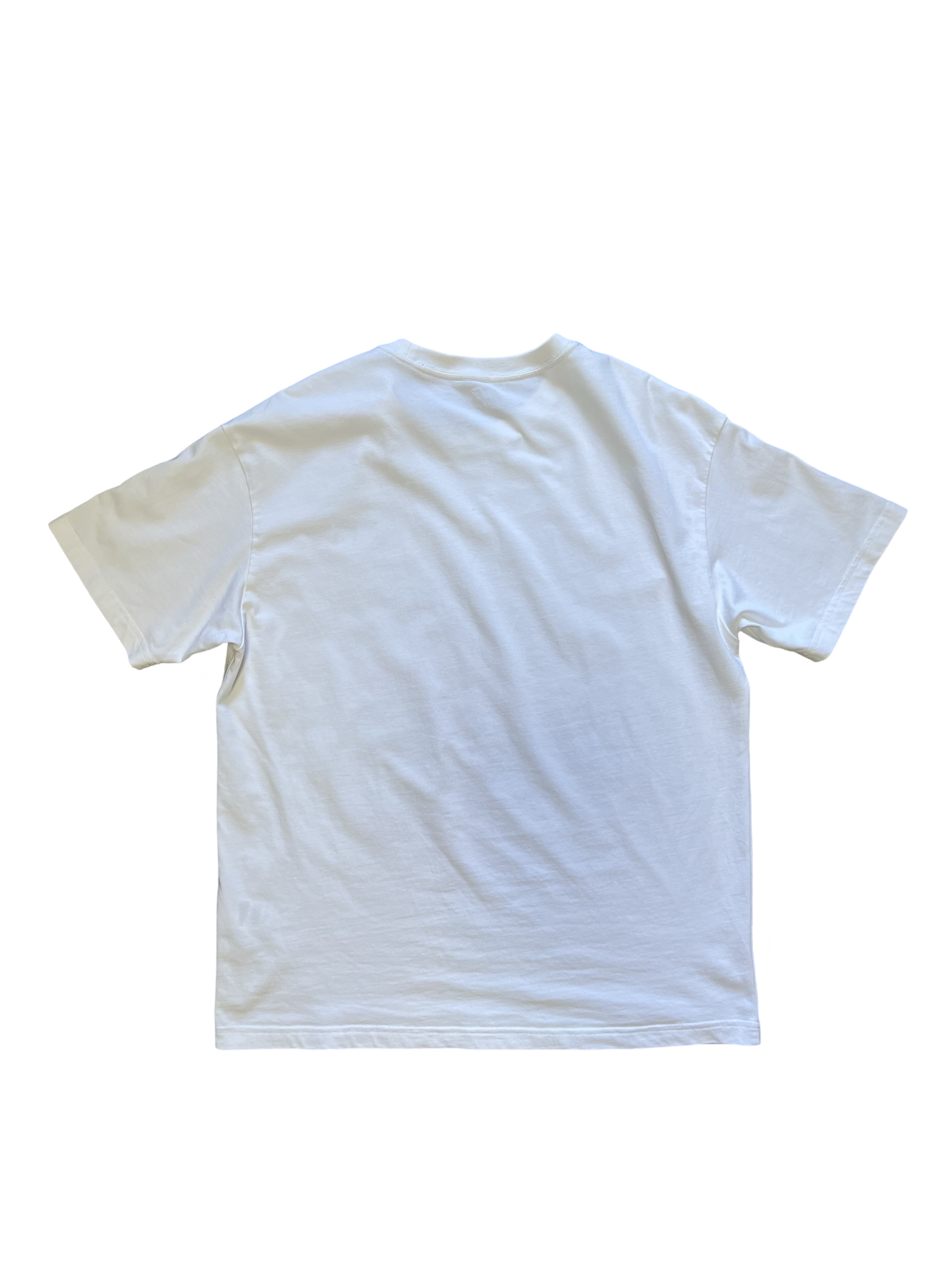  Artisan Weave Badge Oversize Crop T-shirt