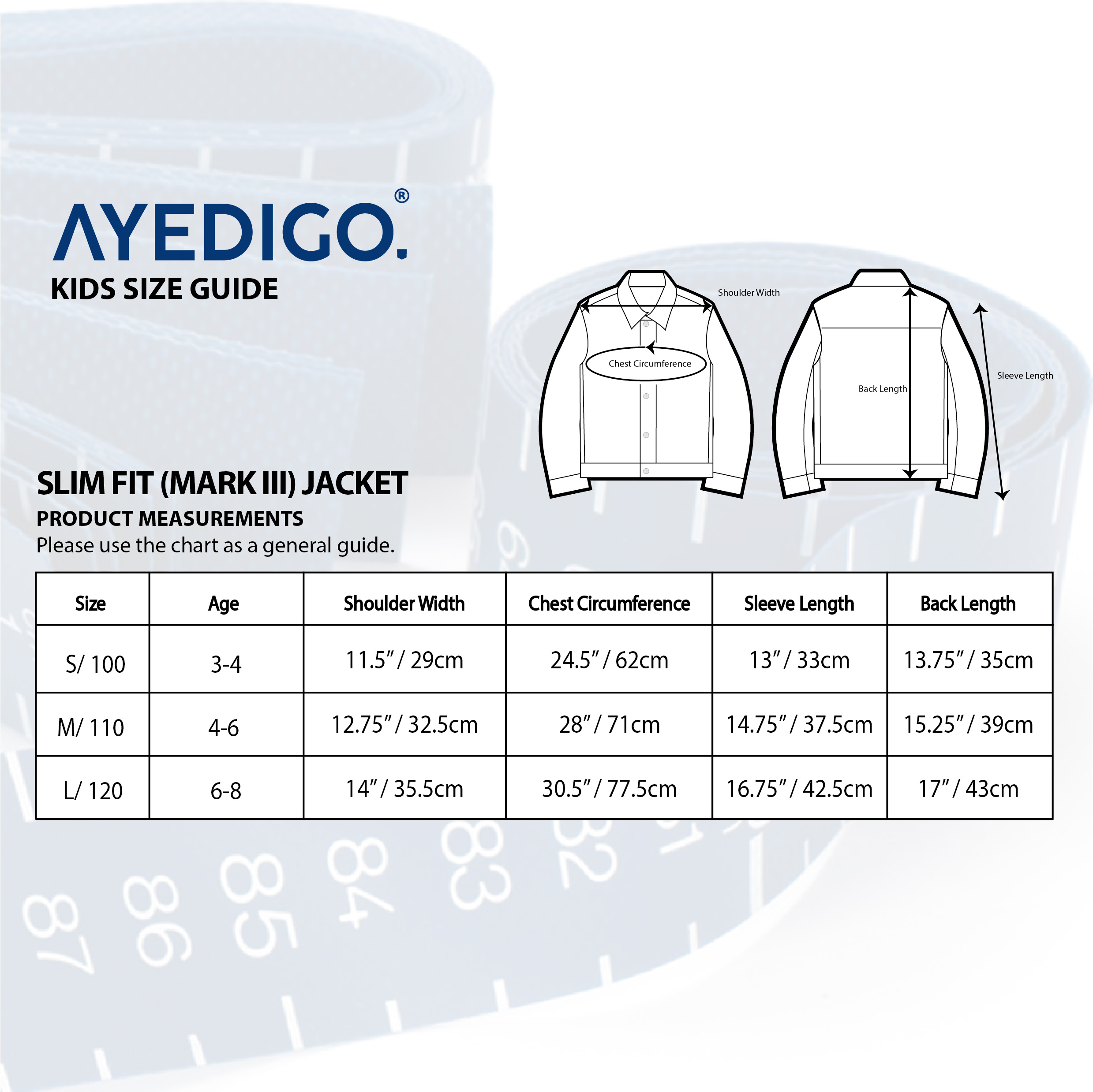 Kids Mark III Washed Denim Jacket