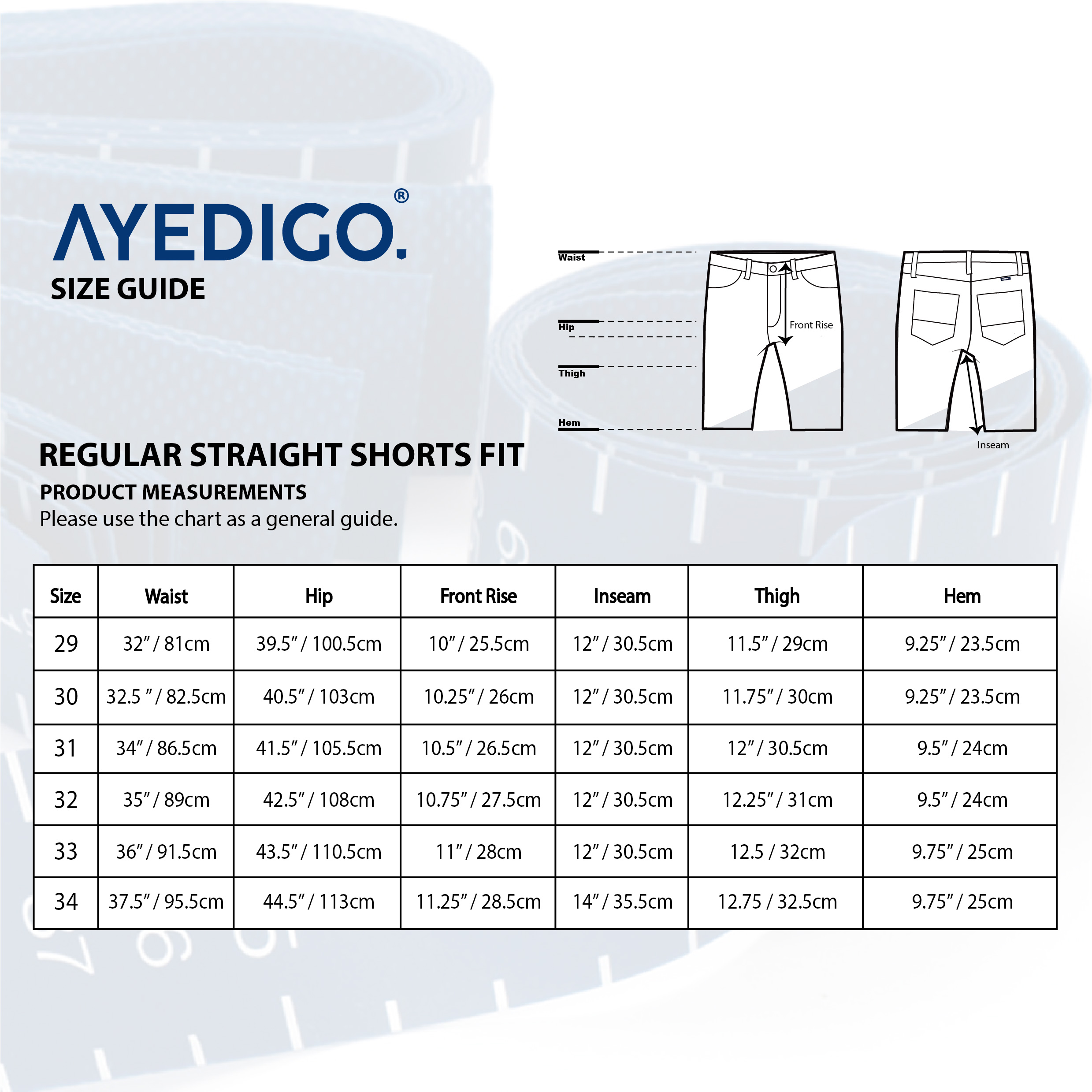 Straight Fit Distress Denim Shorts