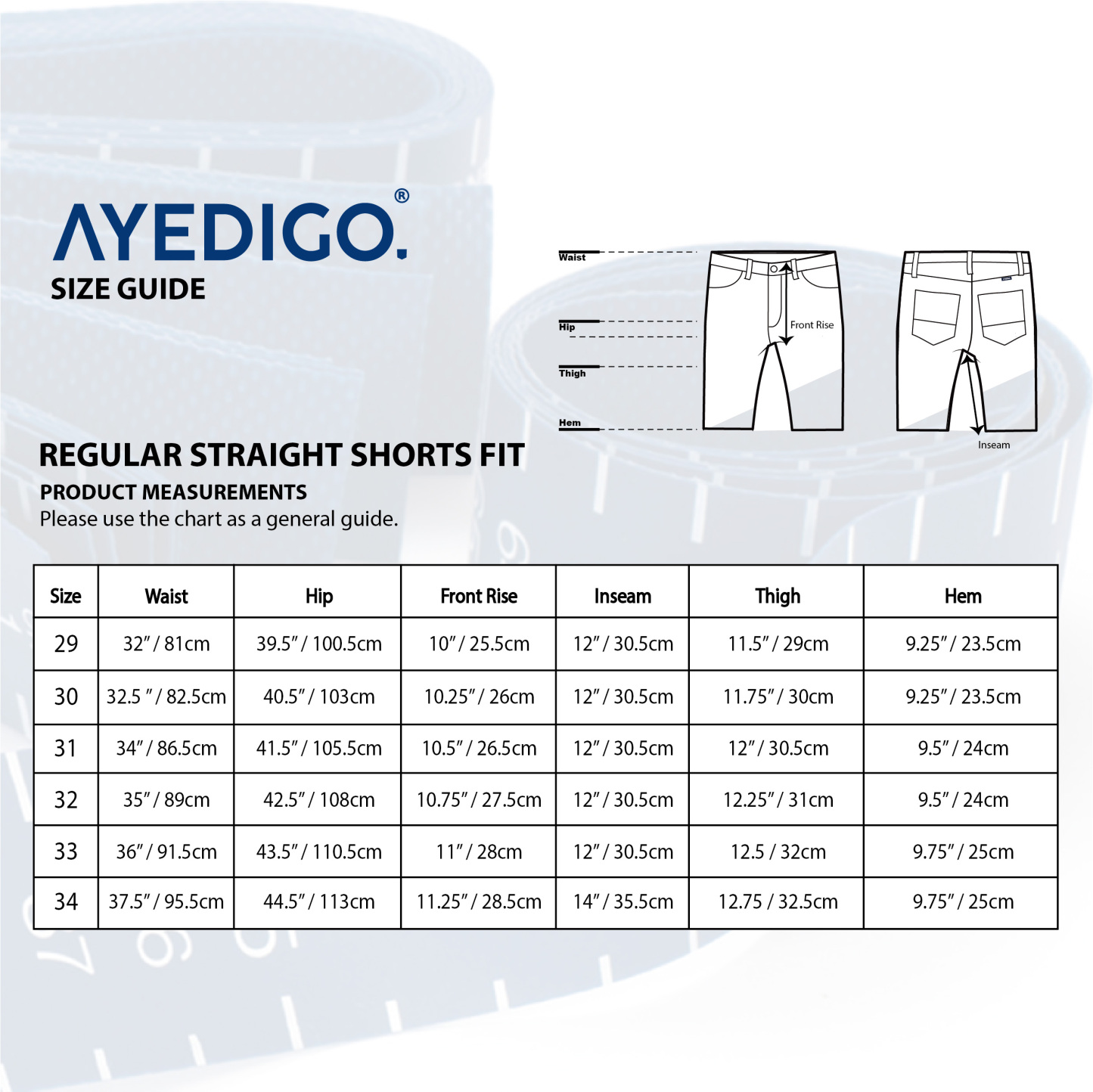 Straight Fit Distress Denim Shorts