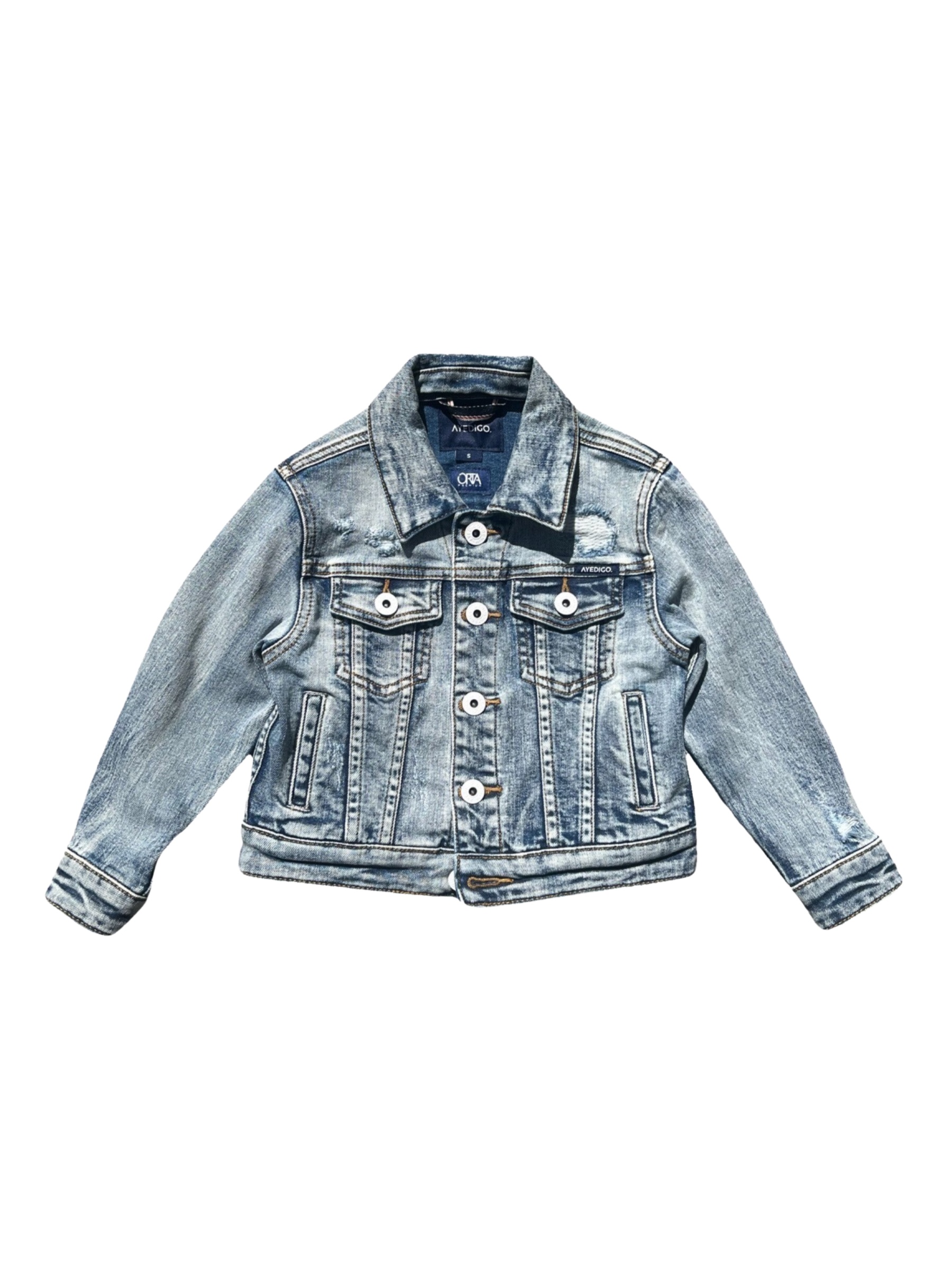 Kids Mark III Washed Denim Jacket