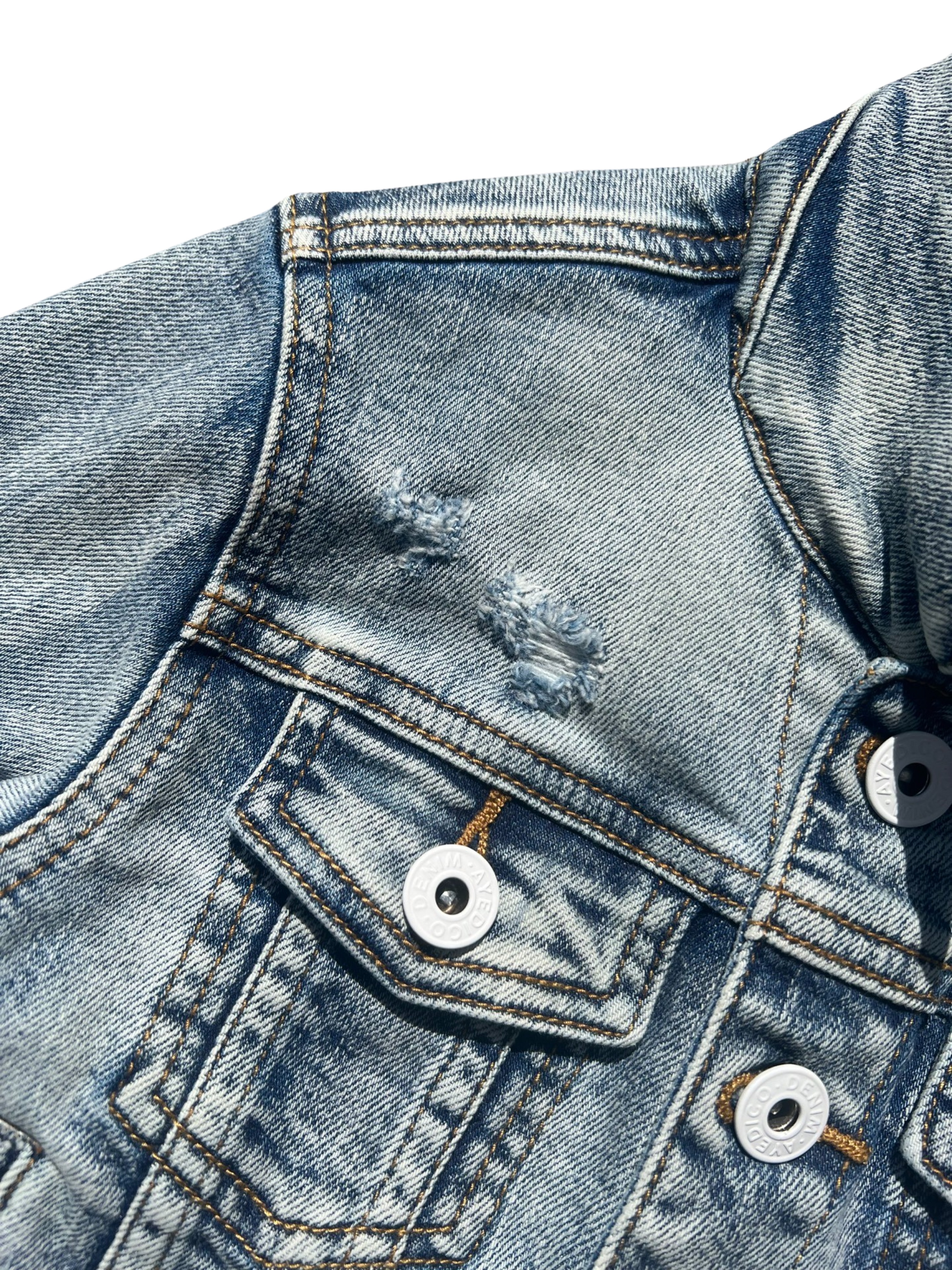 Kids Mark III Washed Denim Jacket