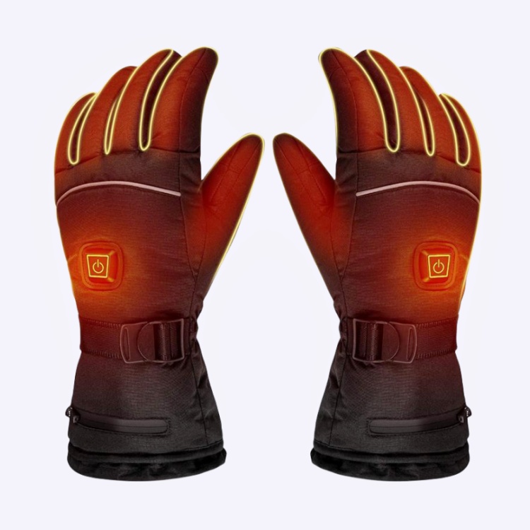 Usb Electric Motorcycle Gloves With Rechargeable Waterproof Heated Glo