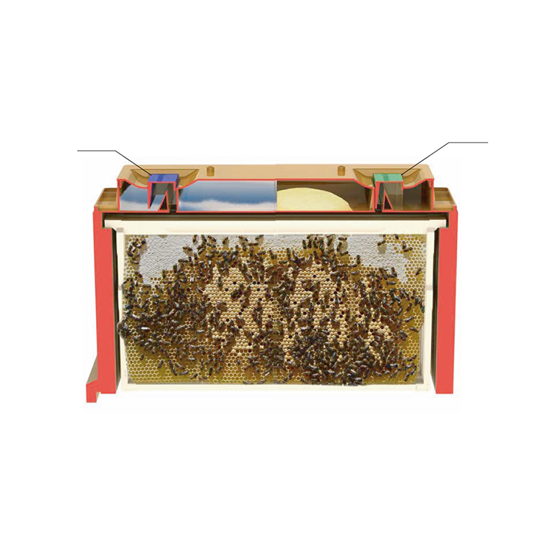 Double Insulated PVC Bee Hives House Boxes Beekeeping Equipment Beekeeper Tools