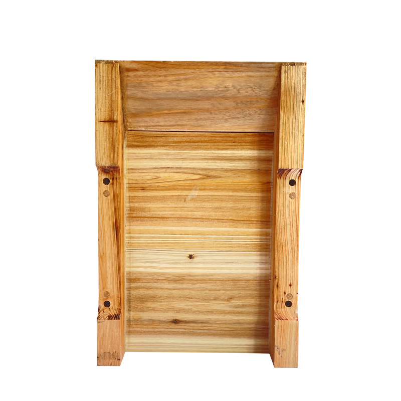 Mini Auto Flow Beehive Beekeeping Boxes Fir Wooden Bee Hive + 4 flow frames + 6 Bee Foundation Deep Bee Hive Wax Foundation Bee Hive Frames