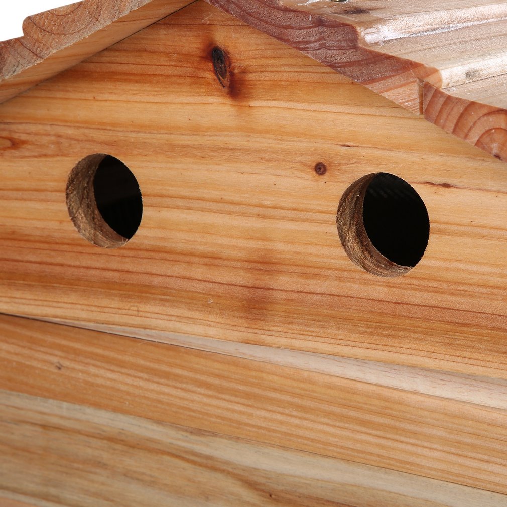 CA Auto Flow Bee Hive Boxes House Beehives + 7 Beekeeping Plastic Frames BPA Free