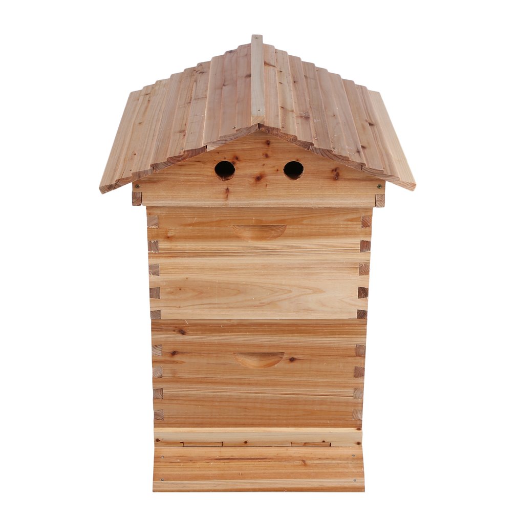 Auto Flowing Bee Hives Beekeeping Boxes Honey House + 7 x Beekeep Frames + HAVE STAND US