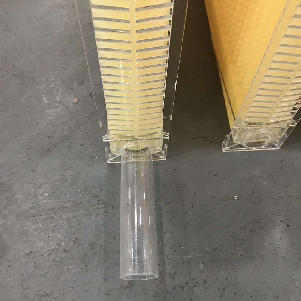 Painted Auto Flow Bee Hives Beekeeping Brood House Bee Boxes &7 Beehive Frames