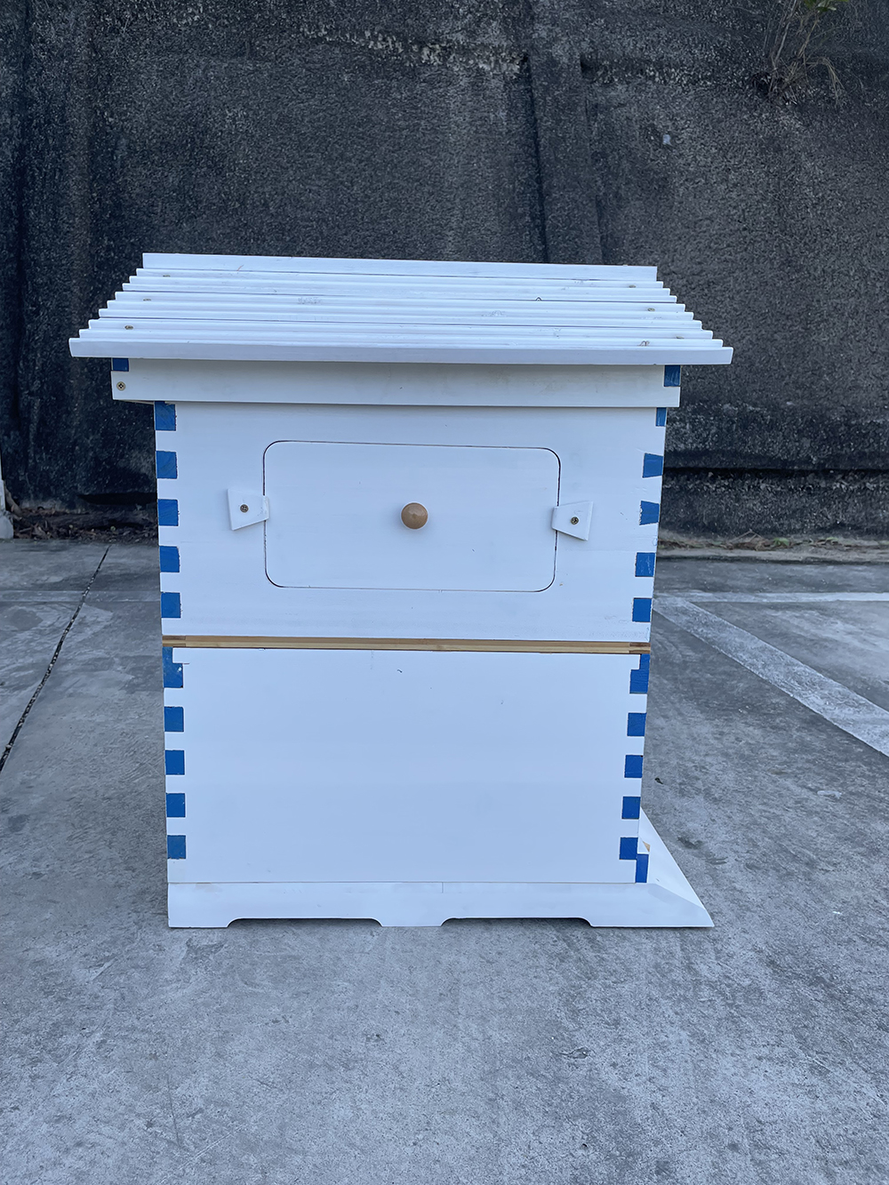 Painted Empty Auto Flow Bee Hives Honey House Beekeeping Beehive Only