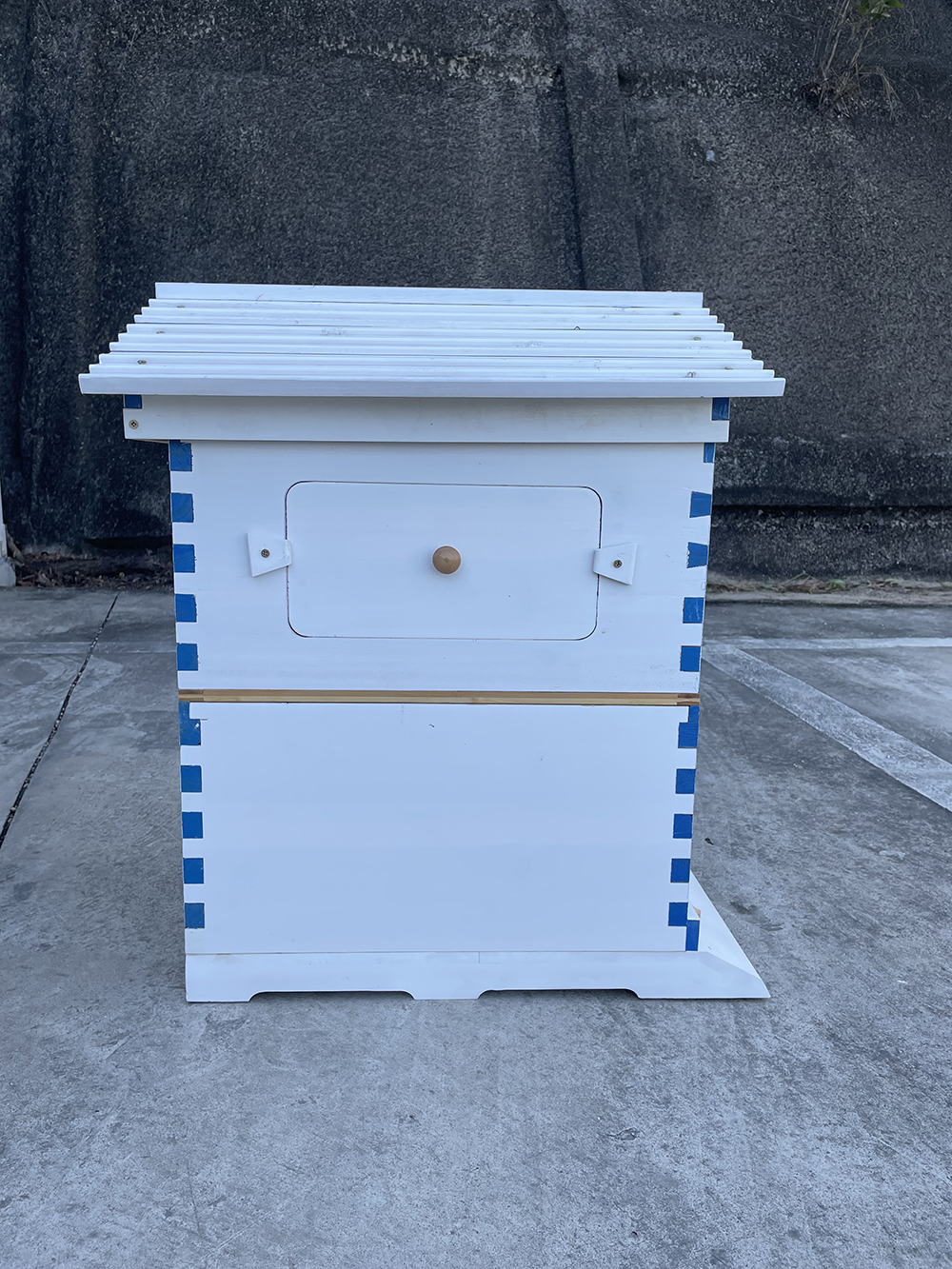 Painted Empty Auto Flow Bee Hives Honey House Beekeeping Beehive Only