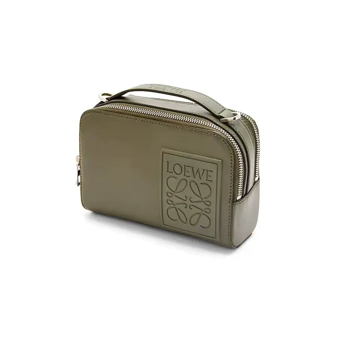 クロスボディ カメラバッグ ミニ（サテンカーフ）