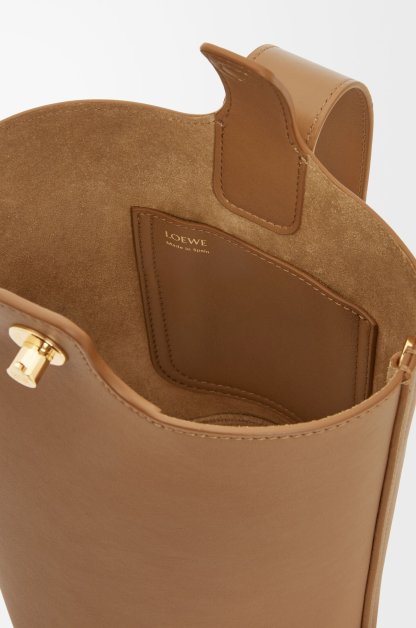 ペブル バケットバッグ ミニ（スムースカーフ）