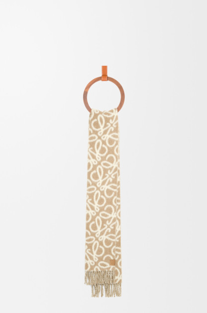 アナグラム スカーフ（アルパカ&ウールブレンド）