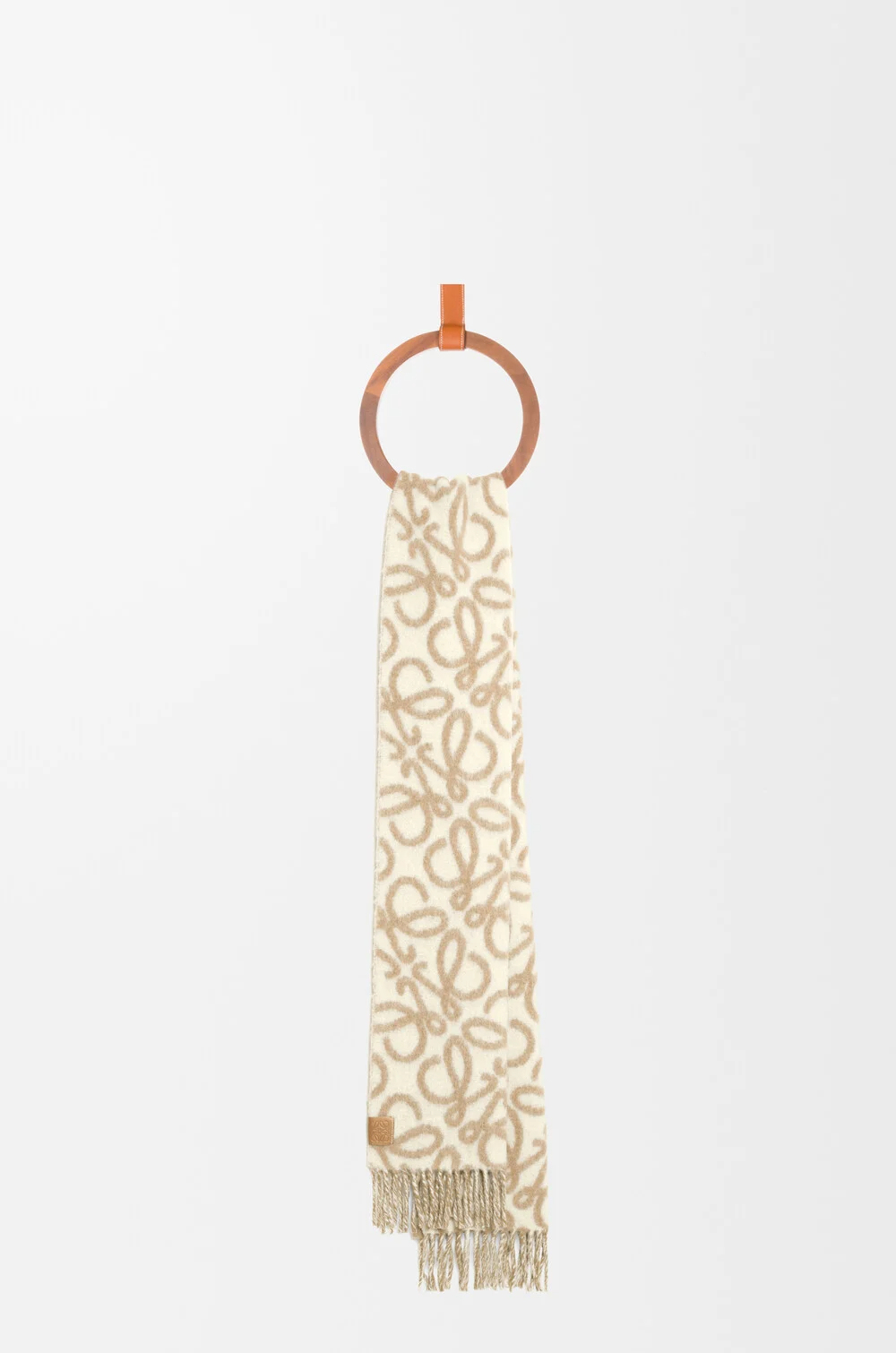 アナグラム スカーフ（アルパカ&ウールブレンド）