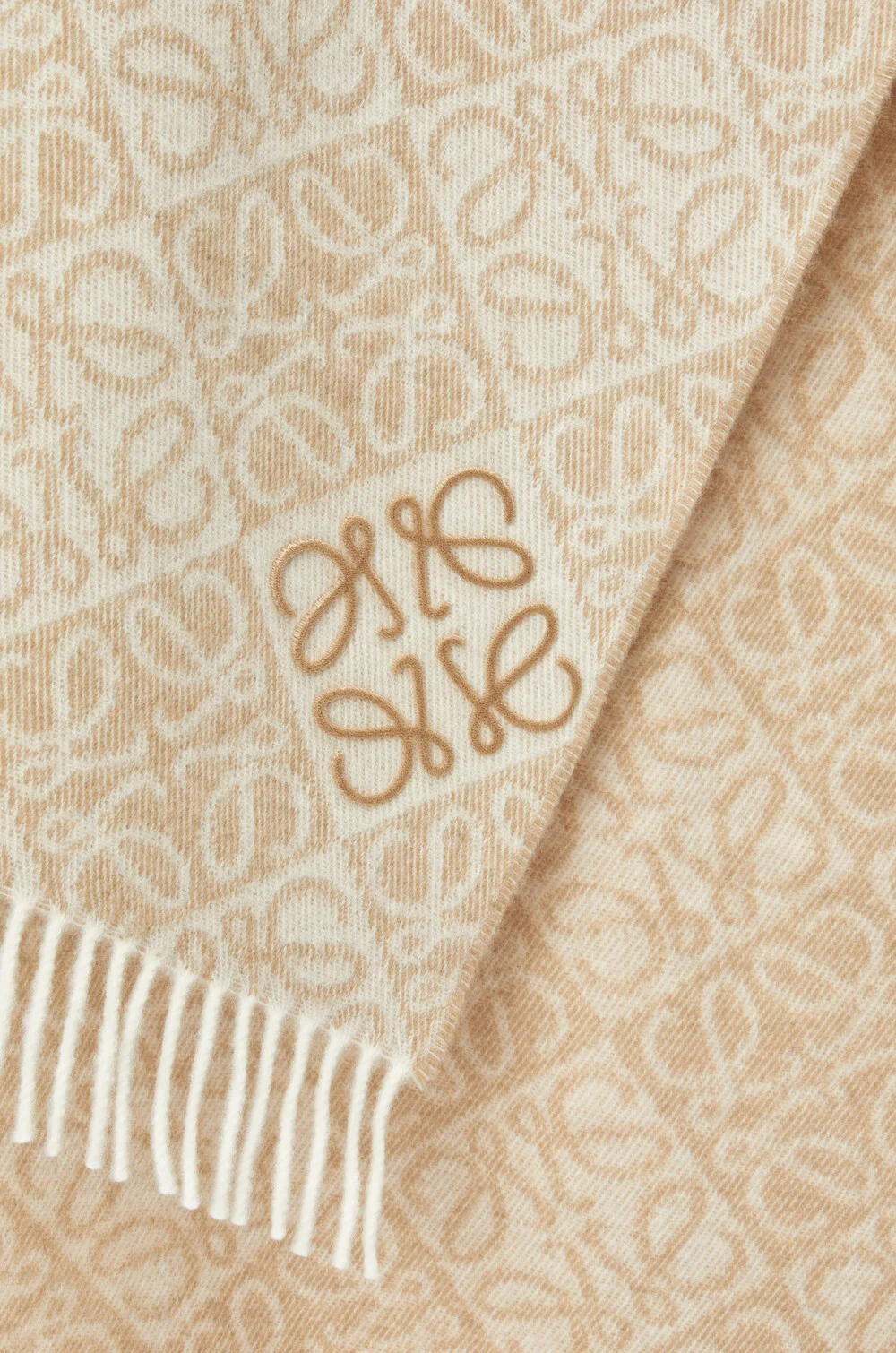 アナグラム スカーフ（ウール&カシミヤ）