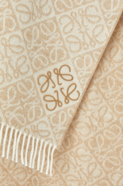 アナグラム スカーフ（ウール&カシミヤ）