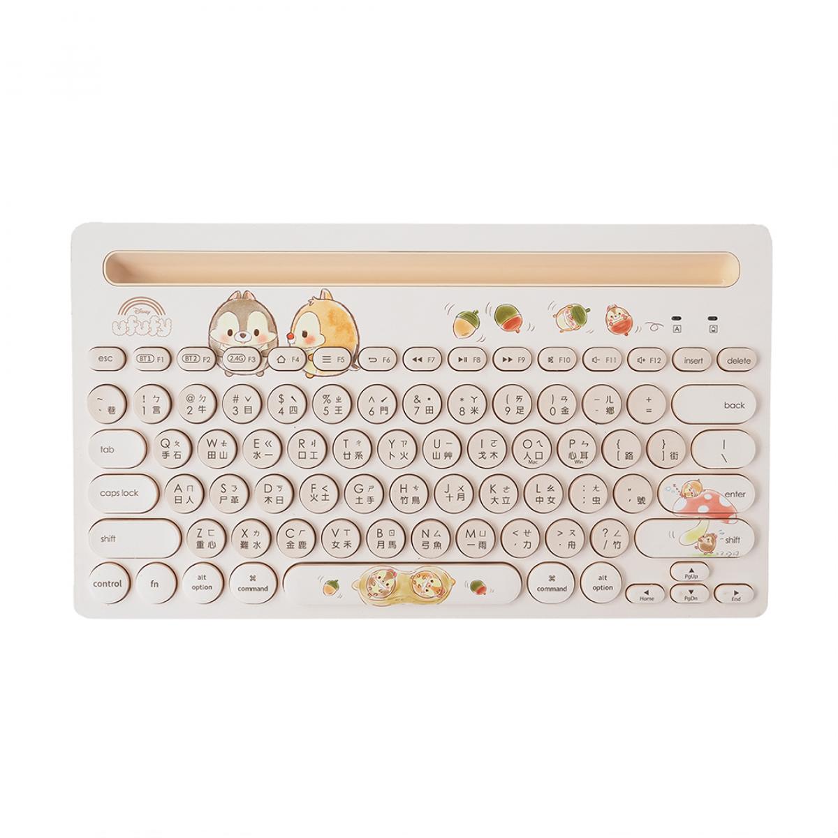 infoThink x Disney UFUFY Chip & Dale Wireless Keyboard