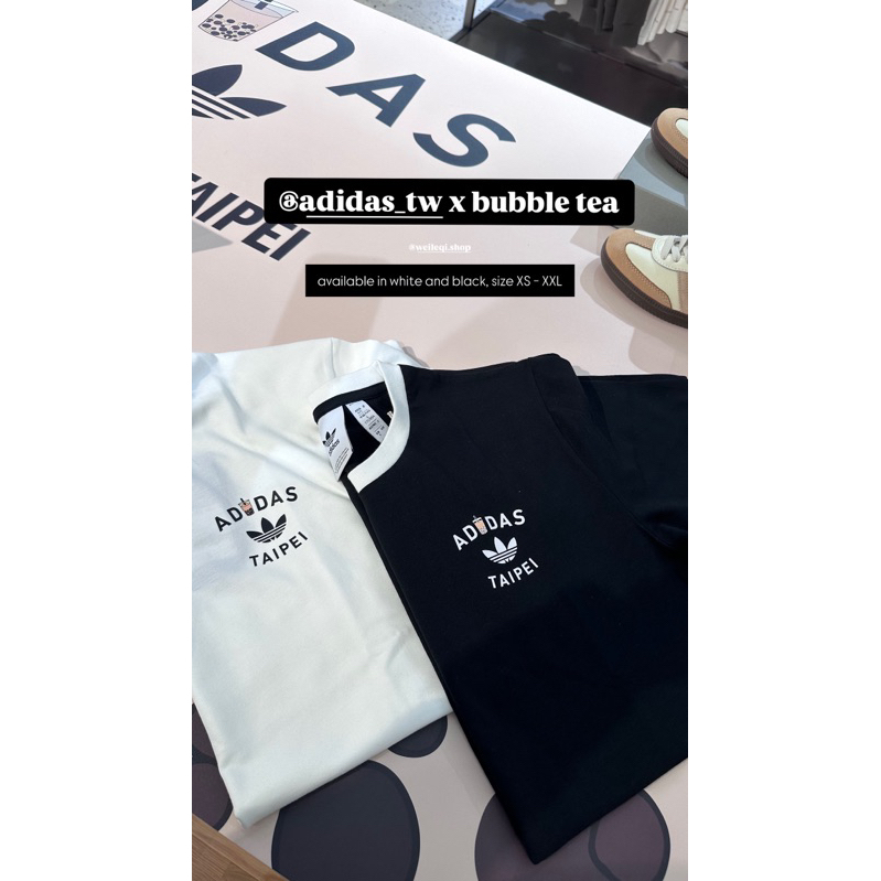 adidas Bubble Tea Taipei unisex T-shirt